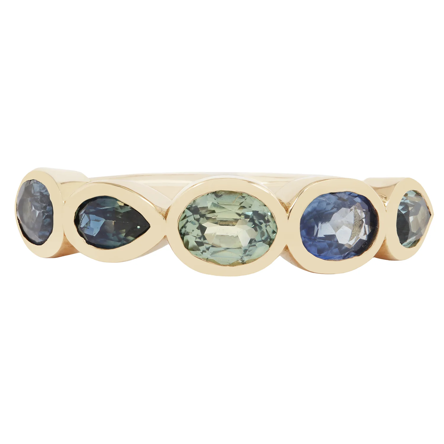 Lagoon Sapphire Stacking Band
