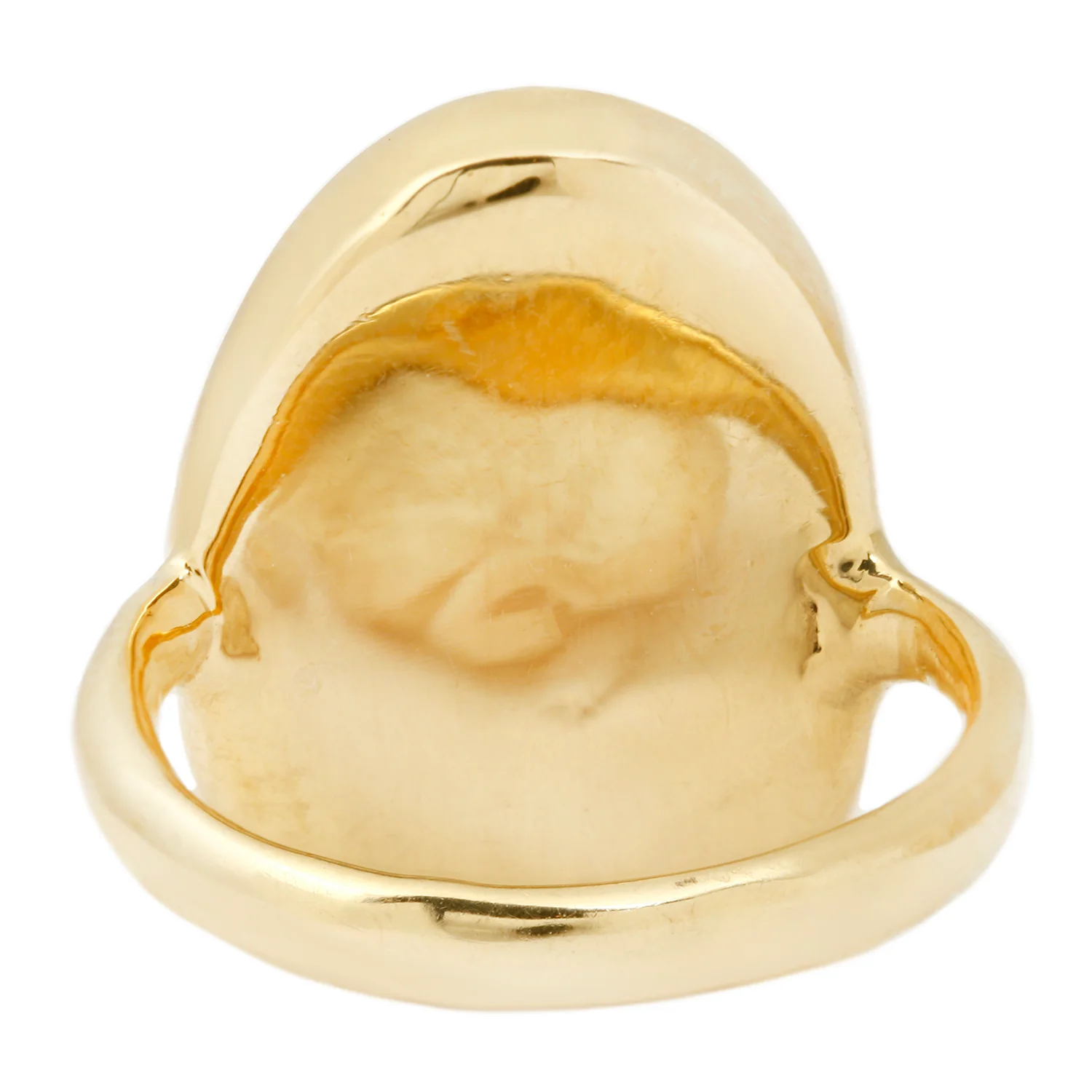 Crown Emerald Slice Ring - Image 4