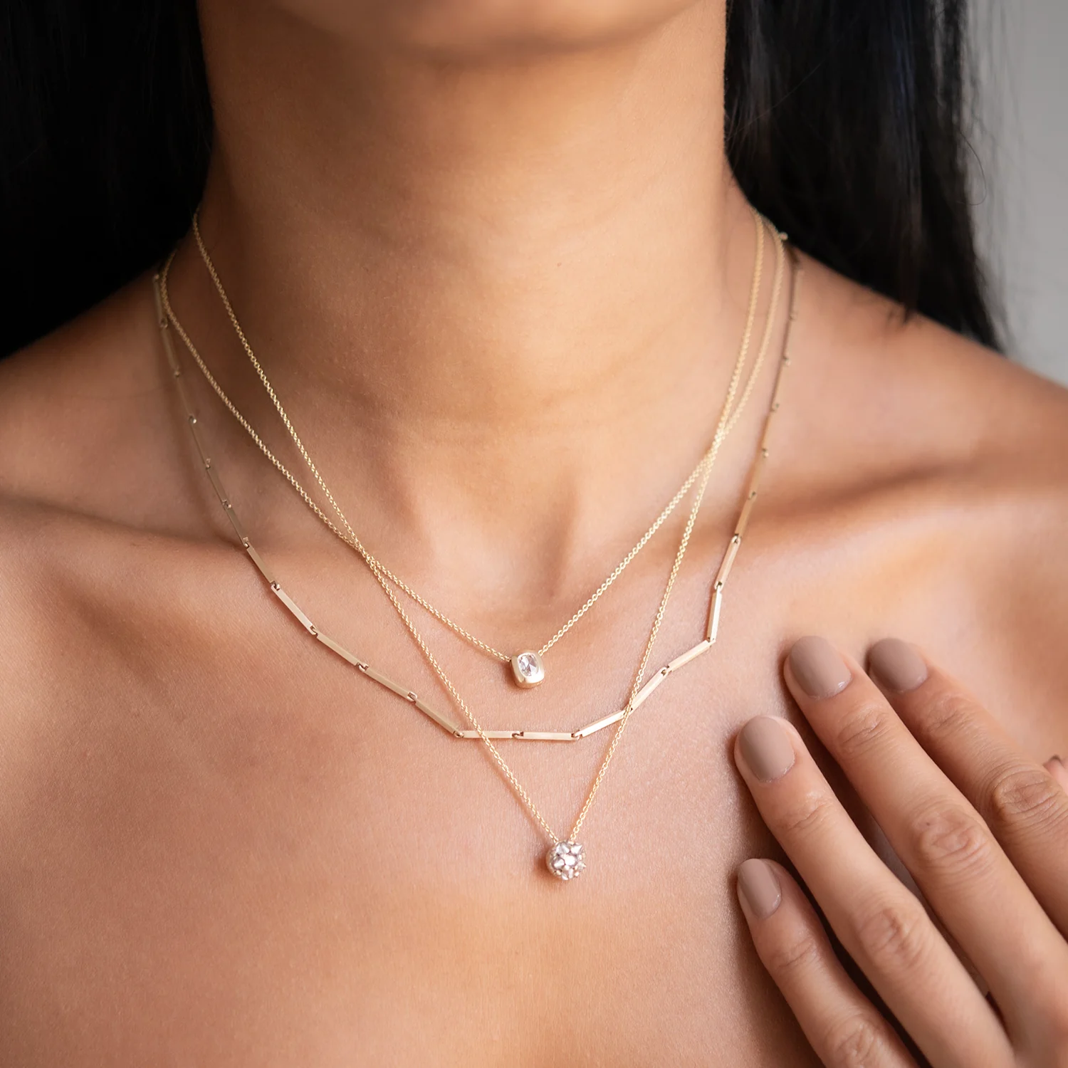 Light Bar Chain Necklace - Image 5