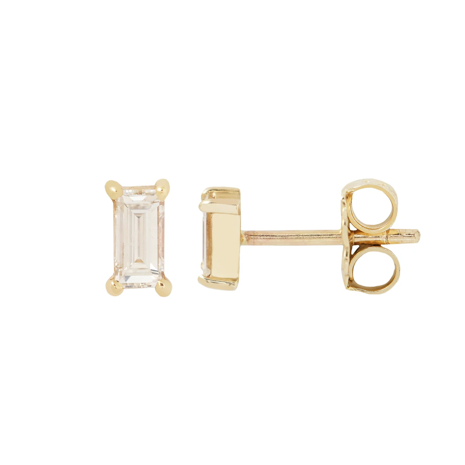 Linear Baguette Studs - Image 3
