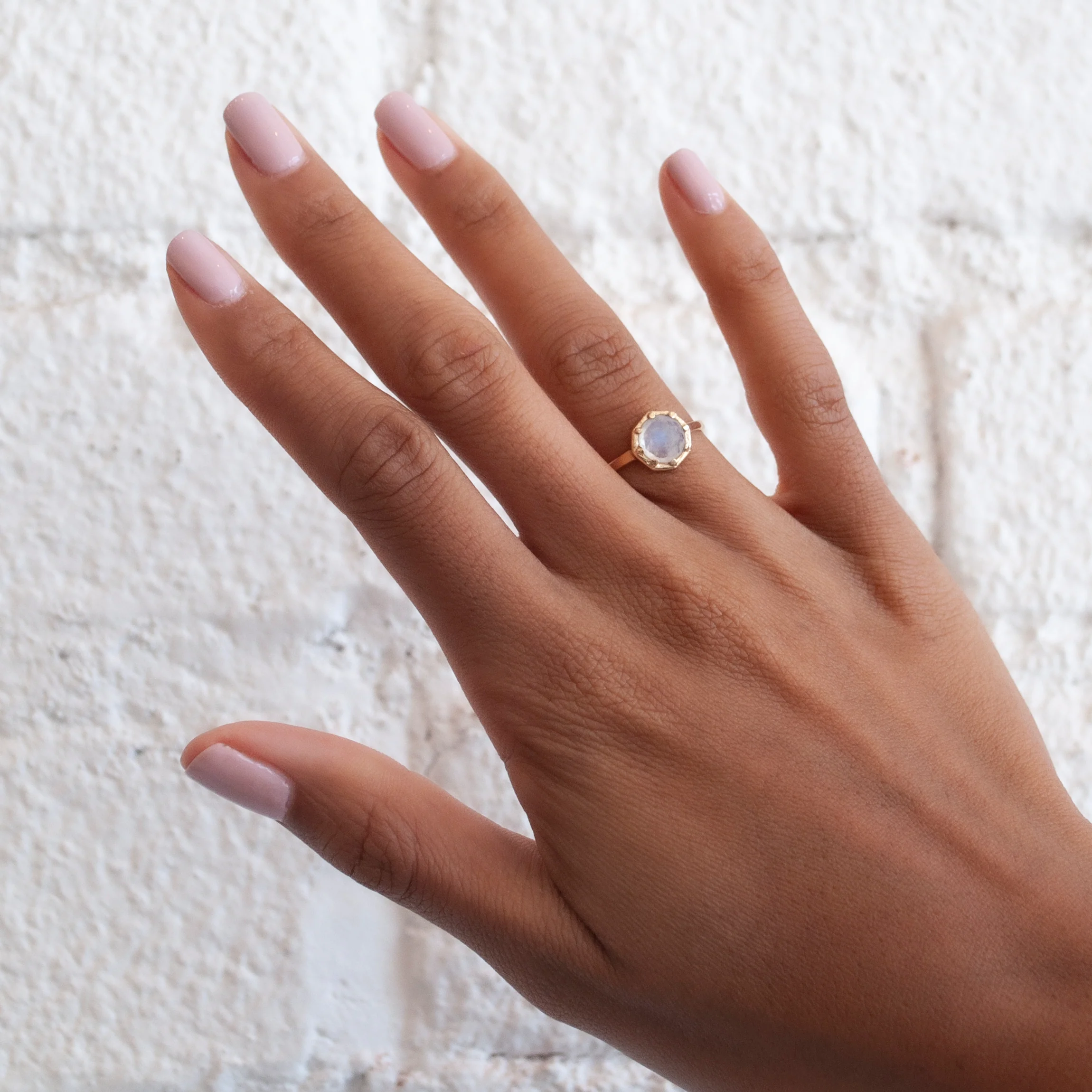 Rainbow Moonstone Ring - Image 2