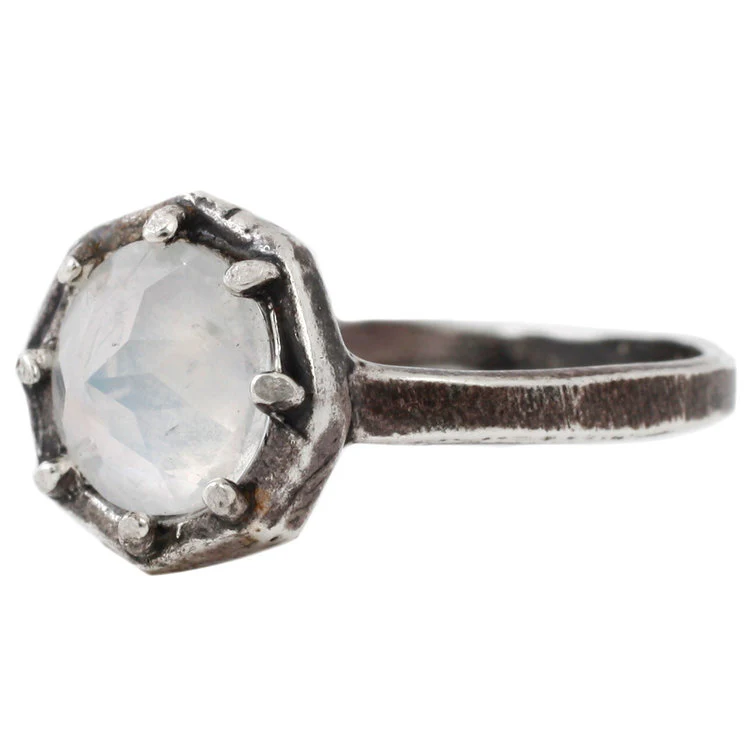 Rainbow Moonstone Ring - Image 3