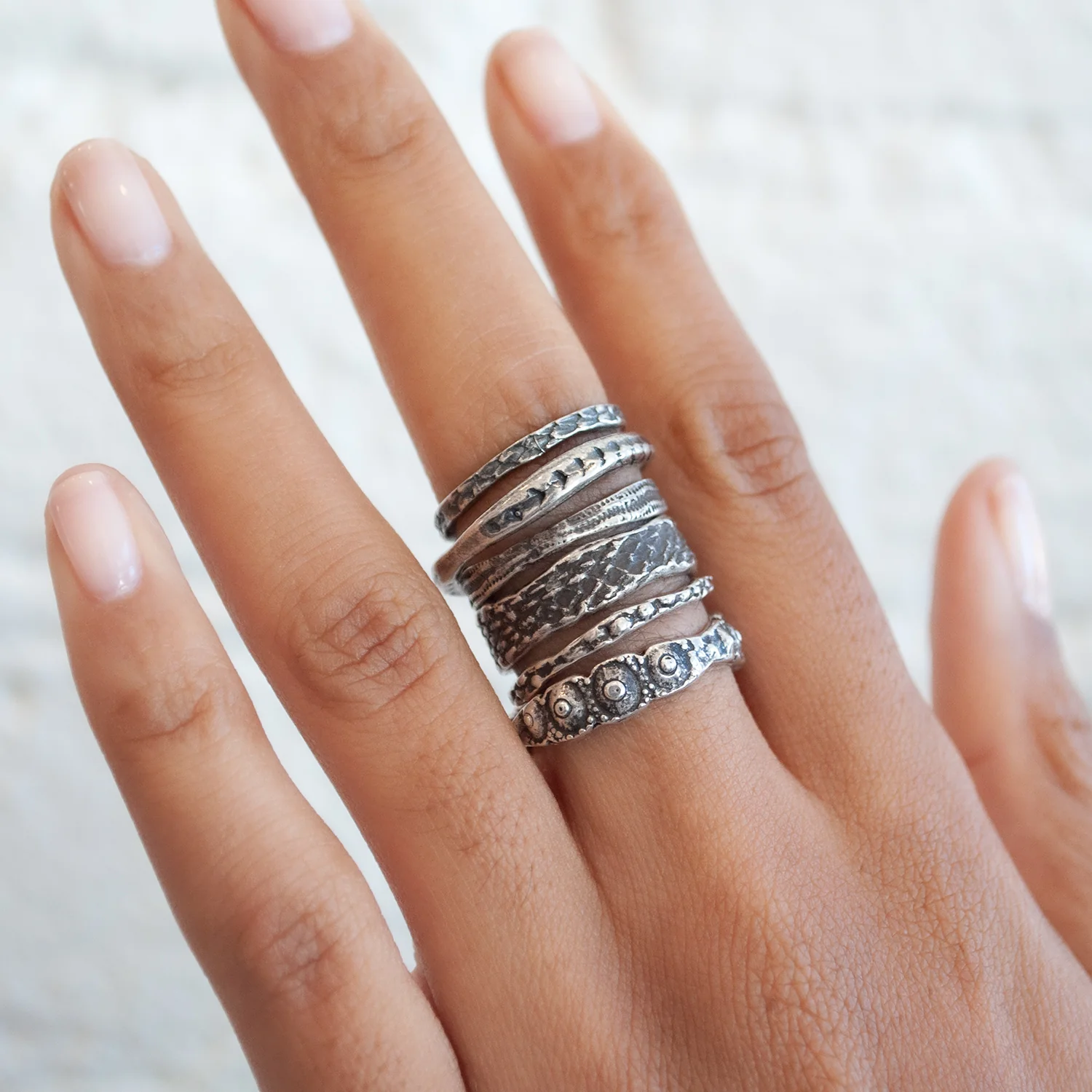 Silver Snakeskin Band - Image 2
