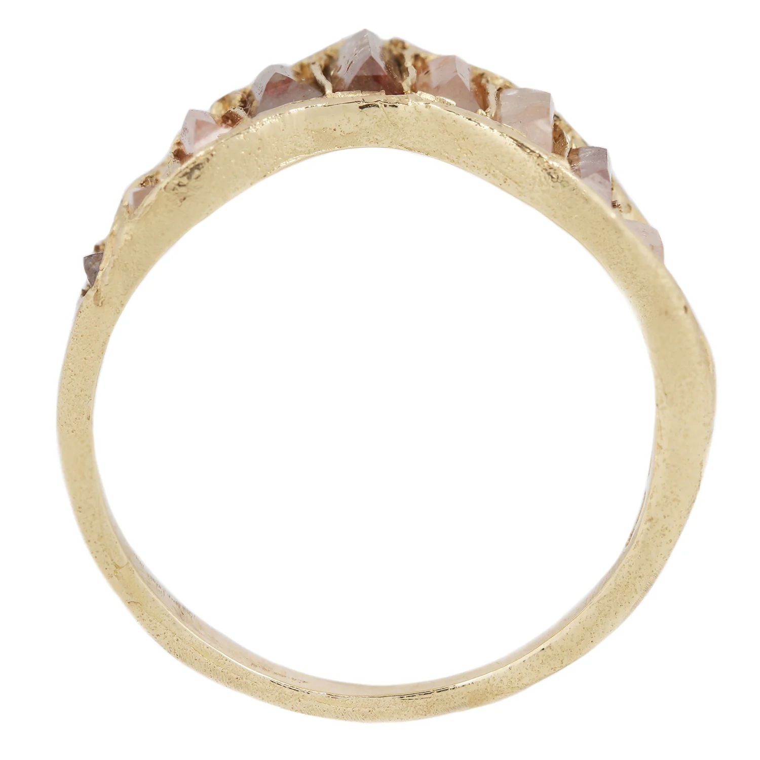 LX Diamond Extra Large V Shape Scatter Ring - Image 5