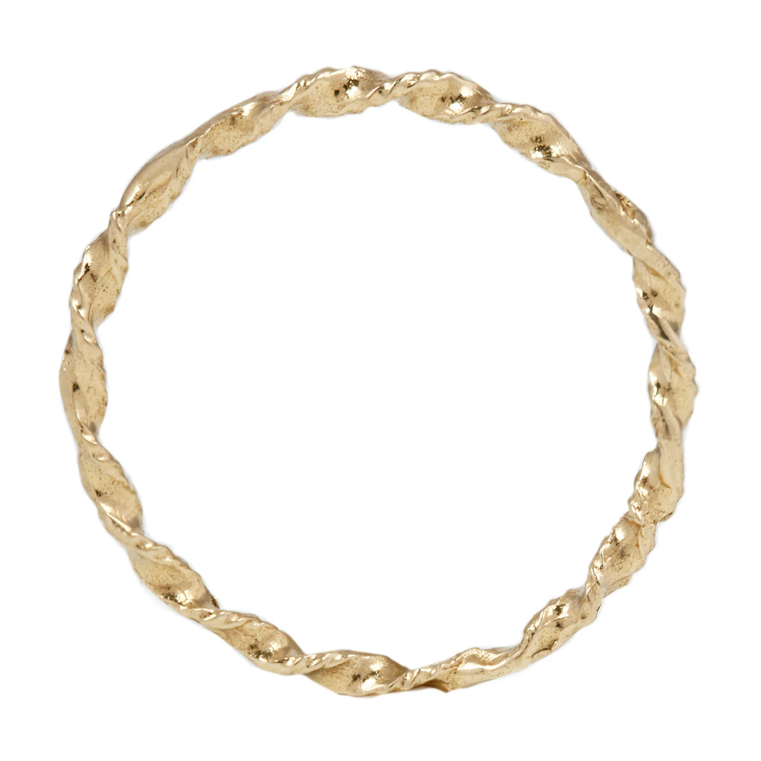 LXXXII Twist Gold Band - Image 3