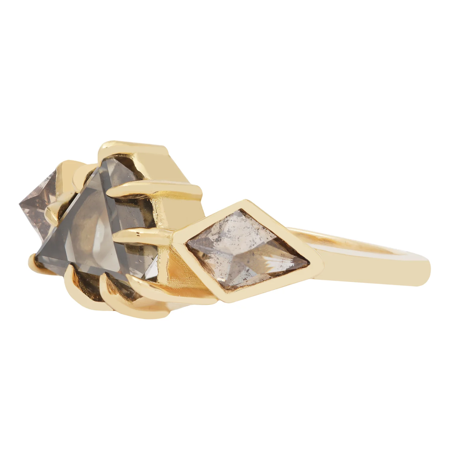 Macle Diamond Crown Ring - Image 3
