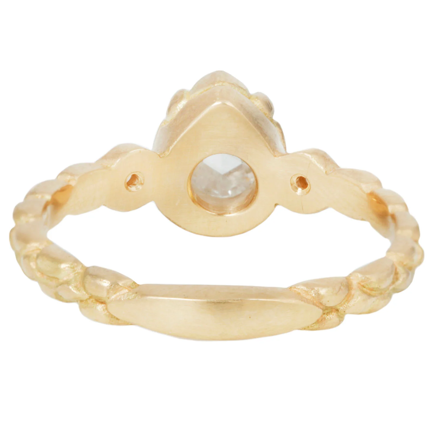 Majestic Pear Diamond Ring - Image 4