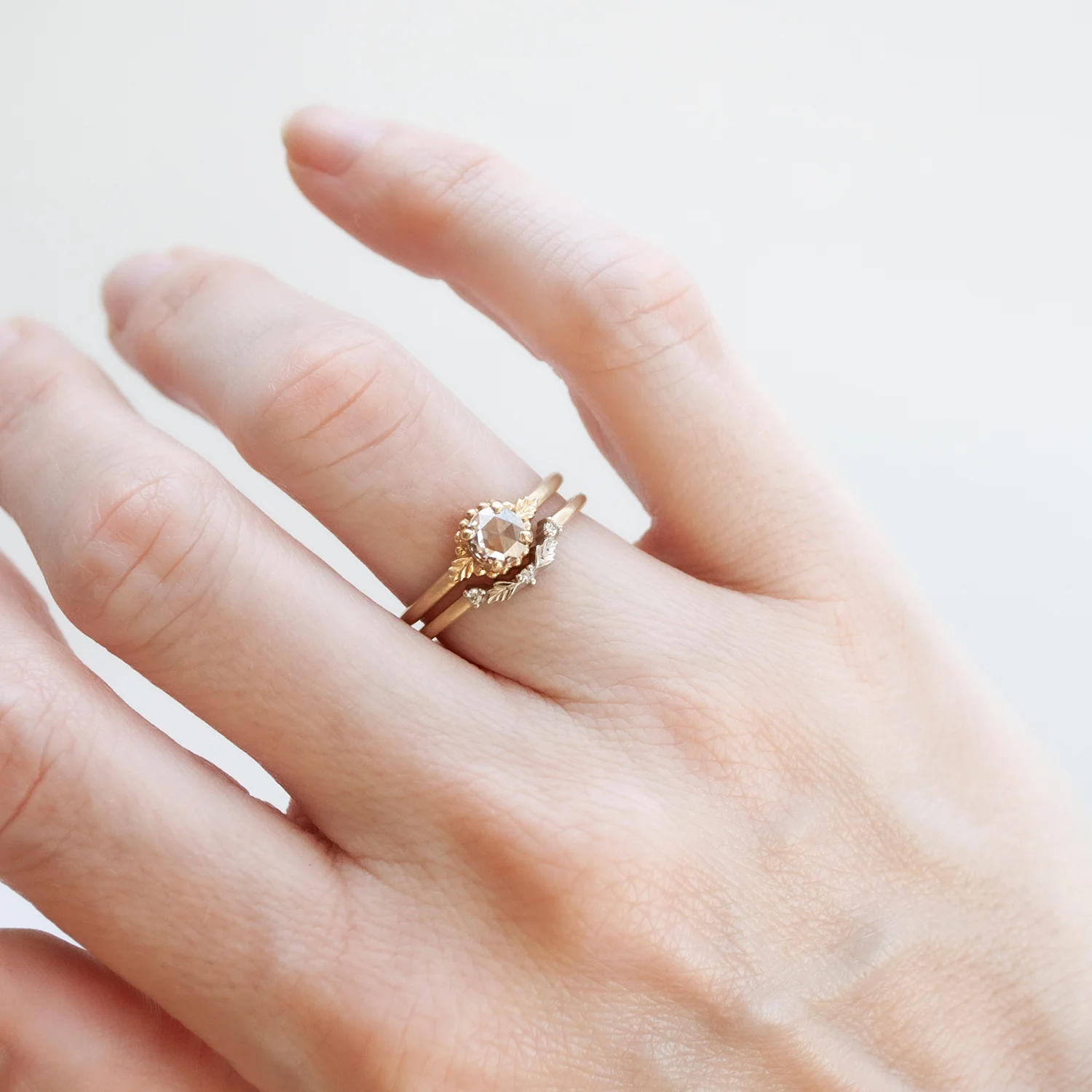 Wood Nymph Diamond Nesting Band - Image 4