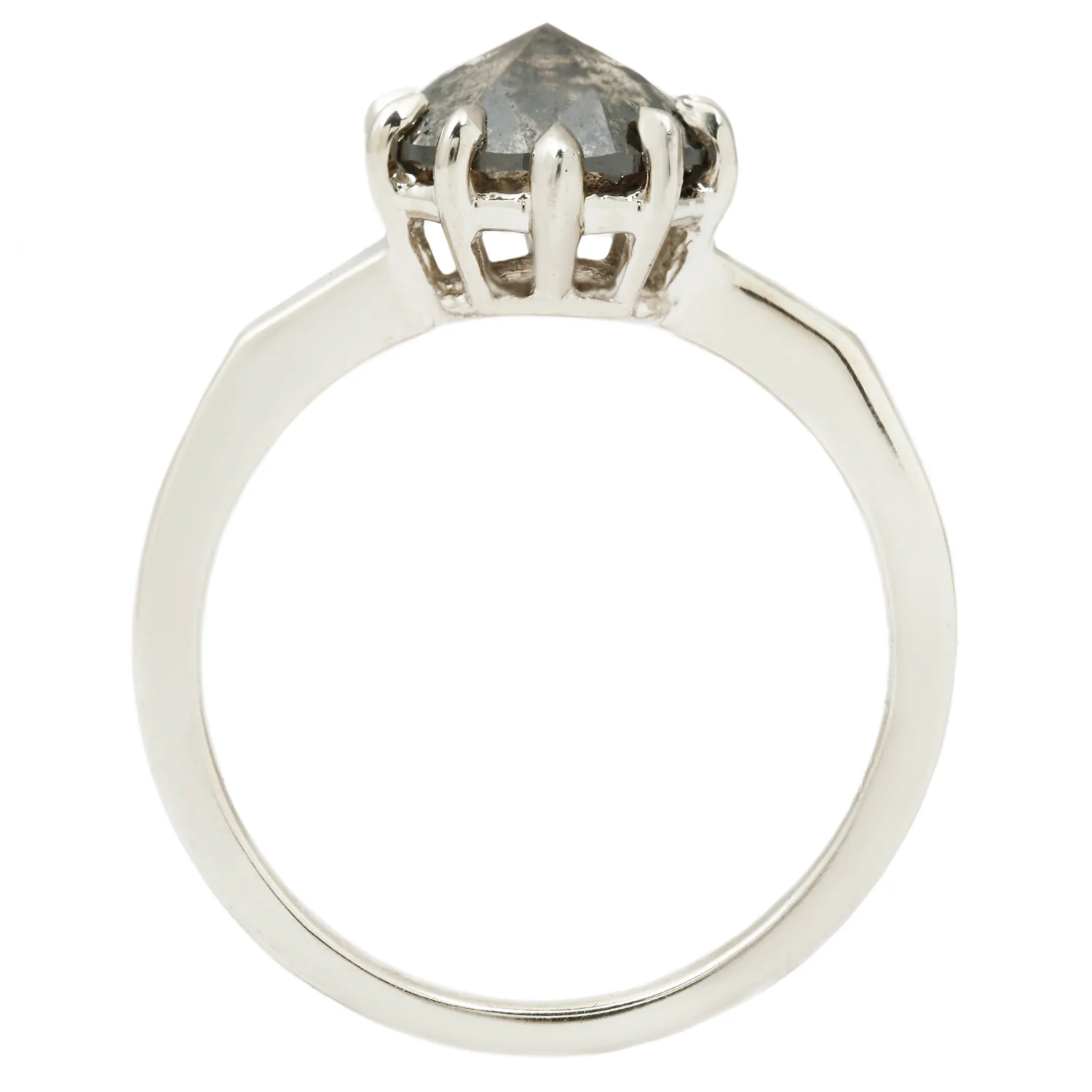 Midnight Sparkle Diamond Ring - Image 5