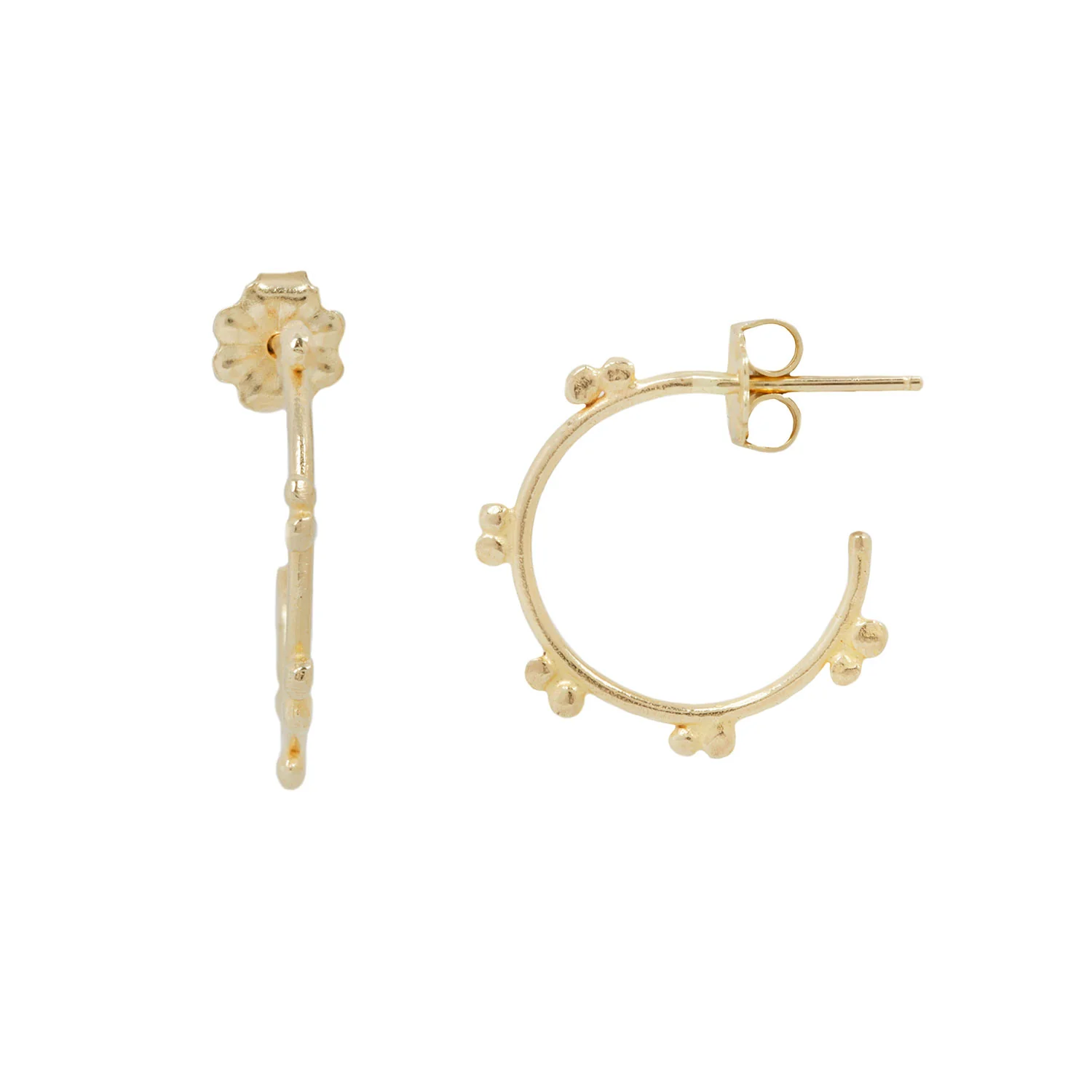 Mini Gold Marais Hoops