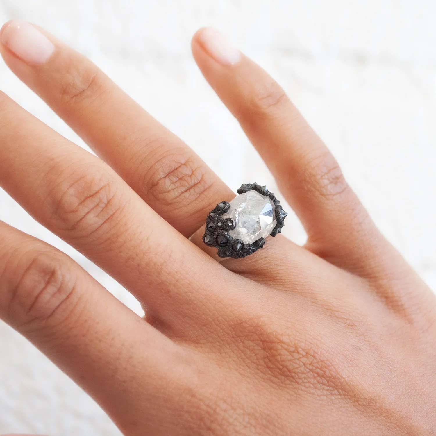 Molten Power Diamond Ring - Image 2