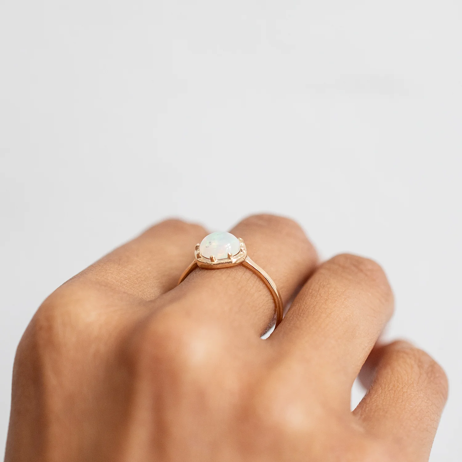 Opal Octagon Ring - Image 5
