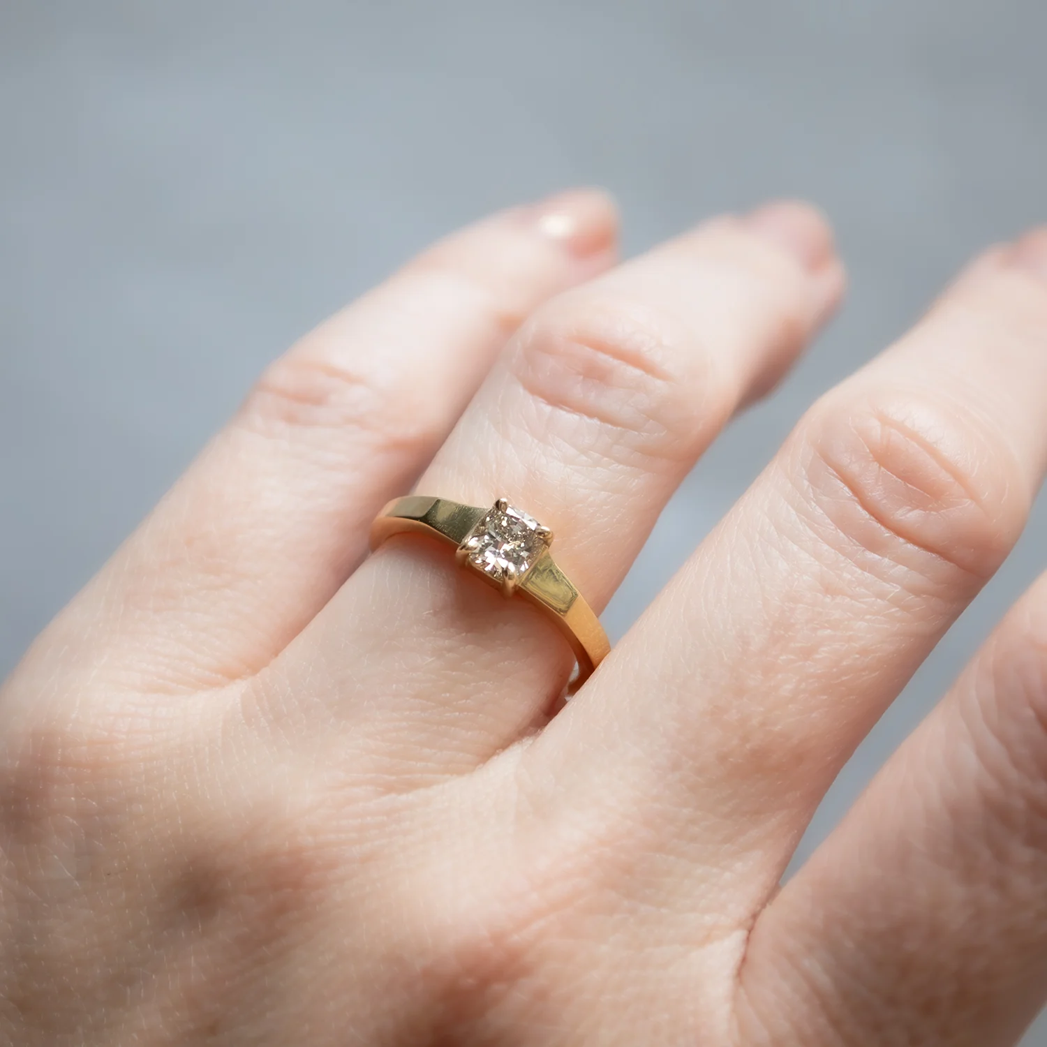 Petite Diamond Mirage Ring - Image 2