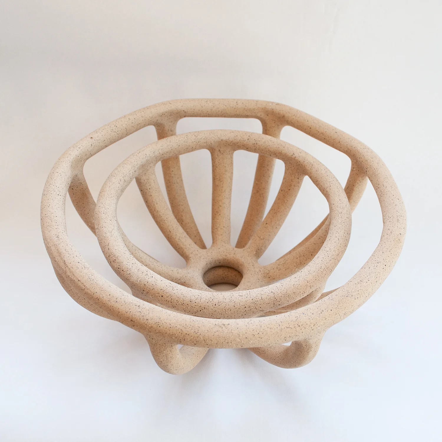 Speckled Prong Fruit Bowl - Image 2