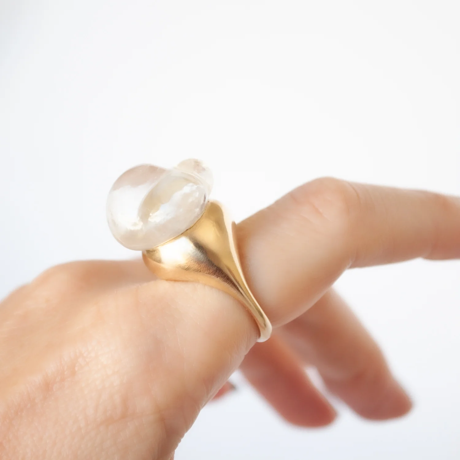 Quartz Cloud Ring - Image 2