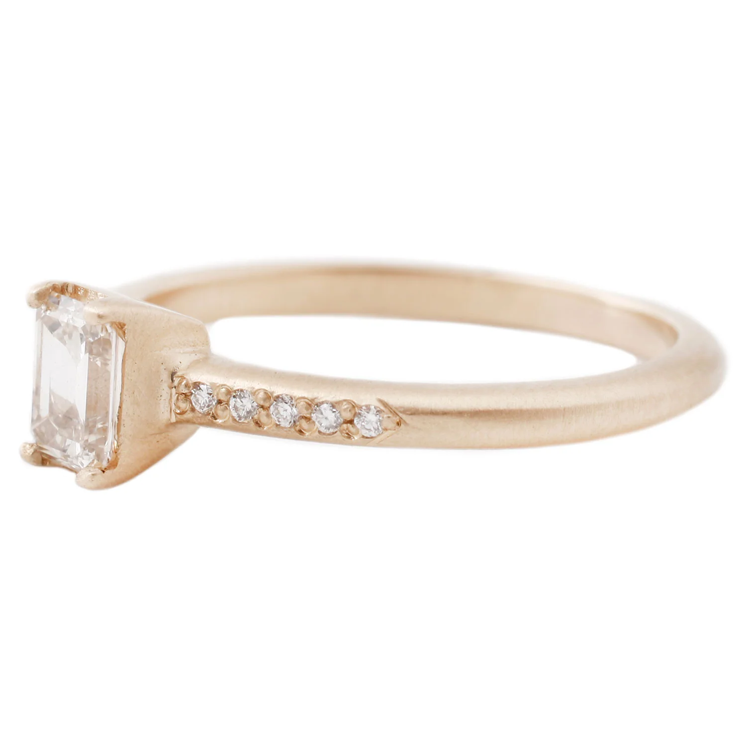 Emerald Cut Diamond Ring - Image 3