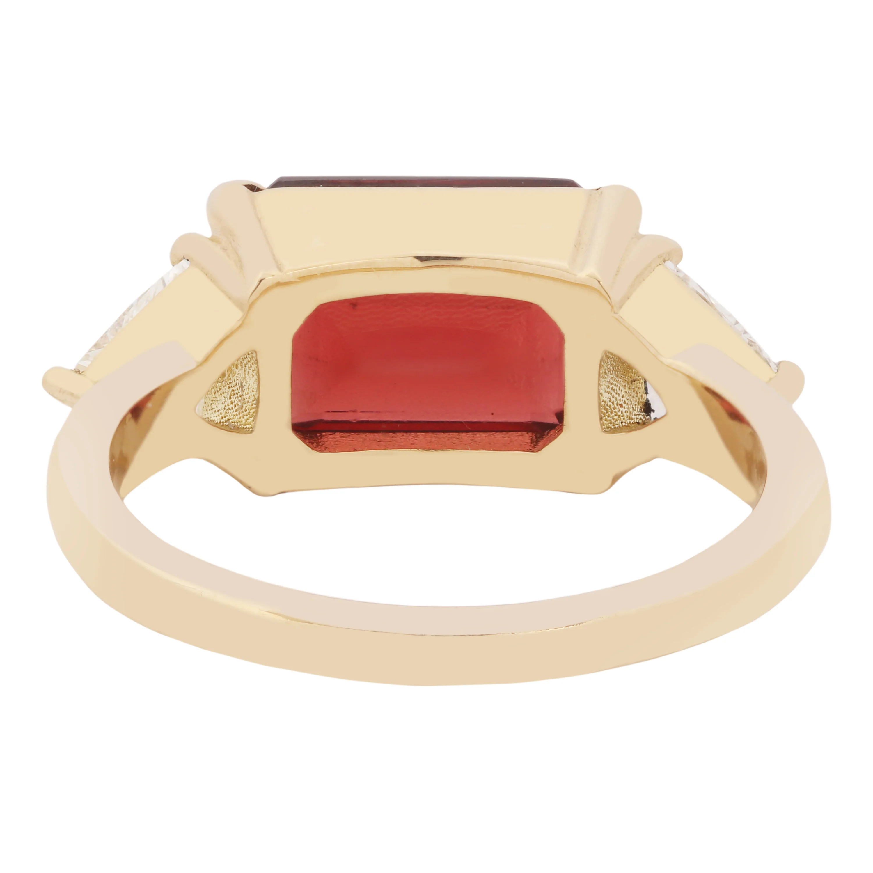 Royal Garnet & Diamond Ring - Image 5