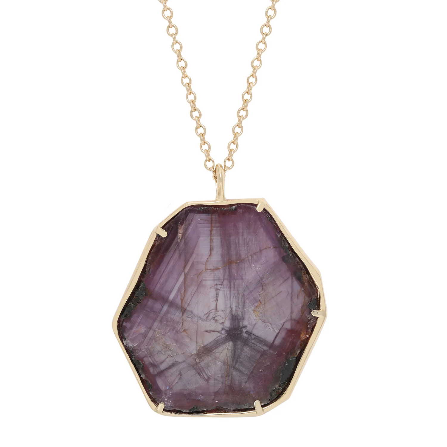 Ruby Slice Necklace - Image 3