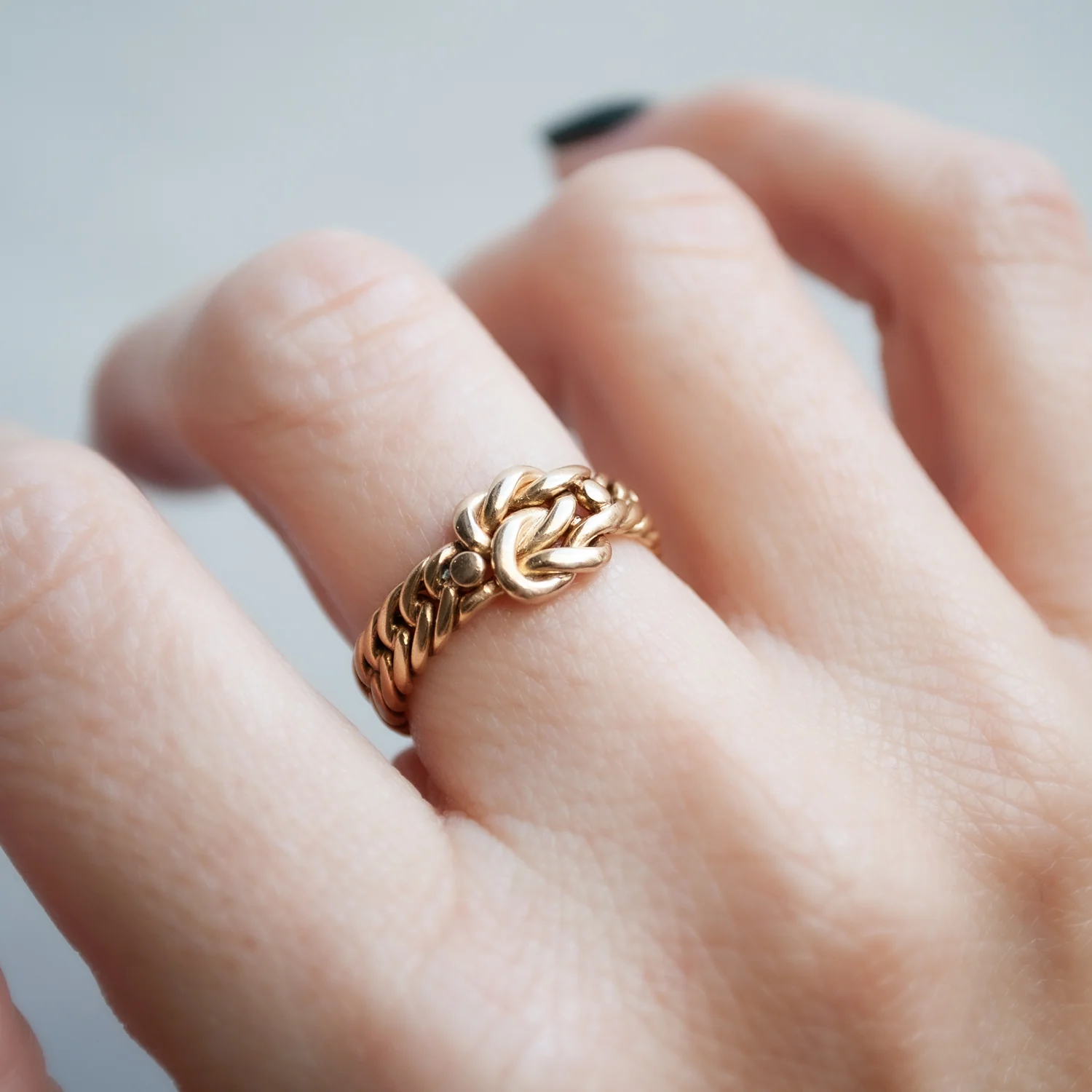 Serpentine Knot Ring - Image 2