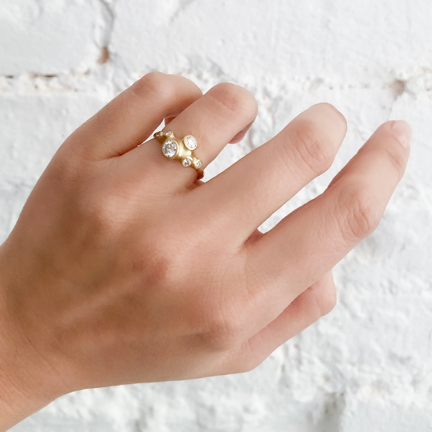 Seven Barnacle Diamond Ring - Image 2