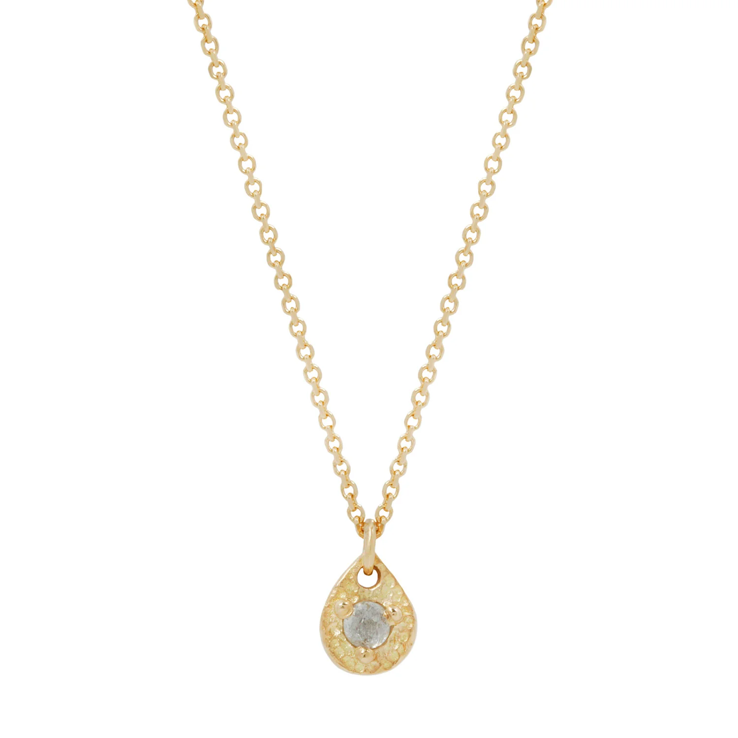 Diamond Drop Necklace