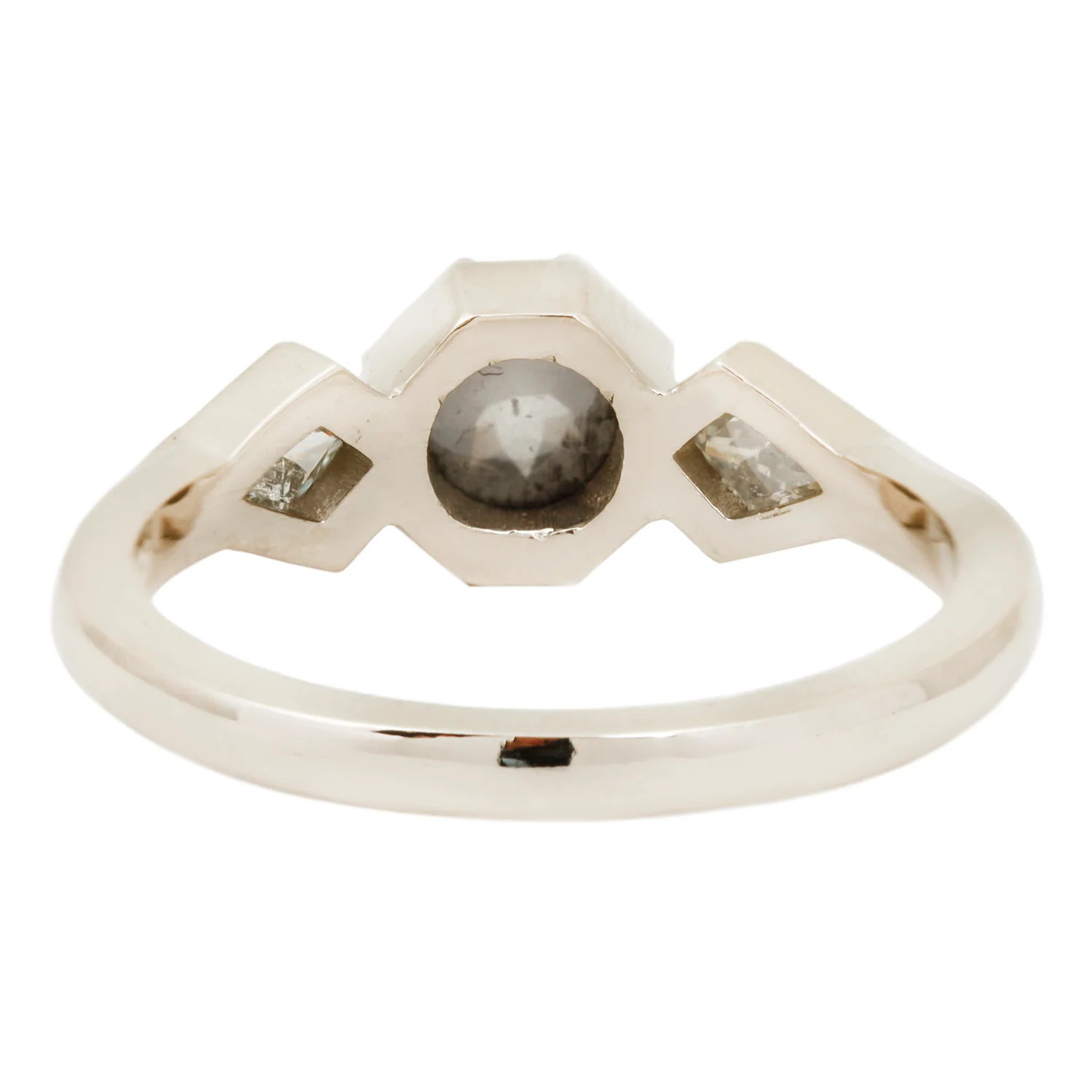 Shooting Star Three Stone Ring - Image 4