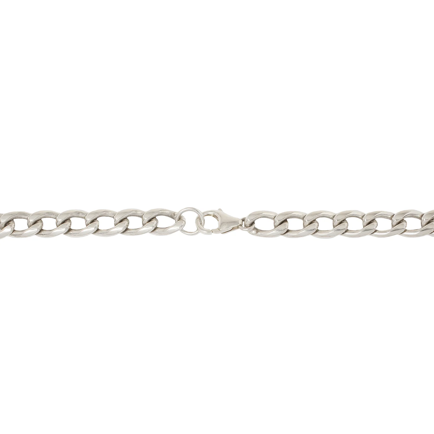 Silver Extra Large Curb Chain - Image 3