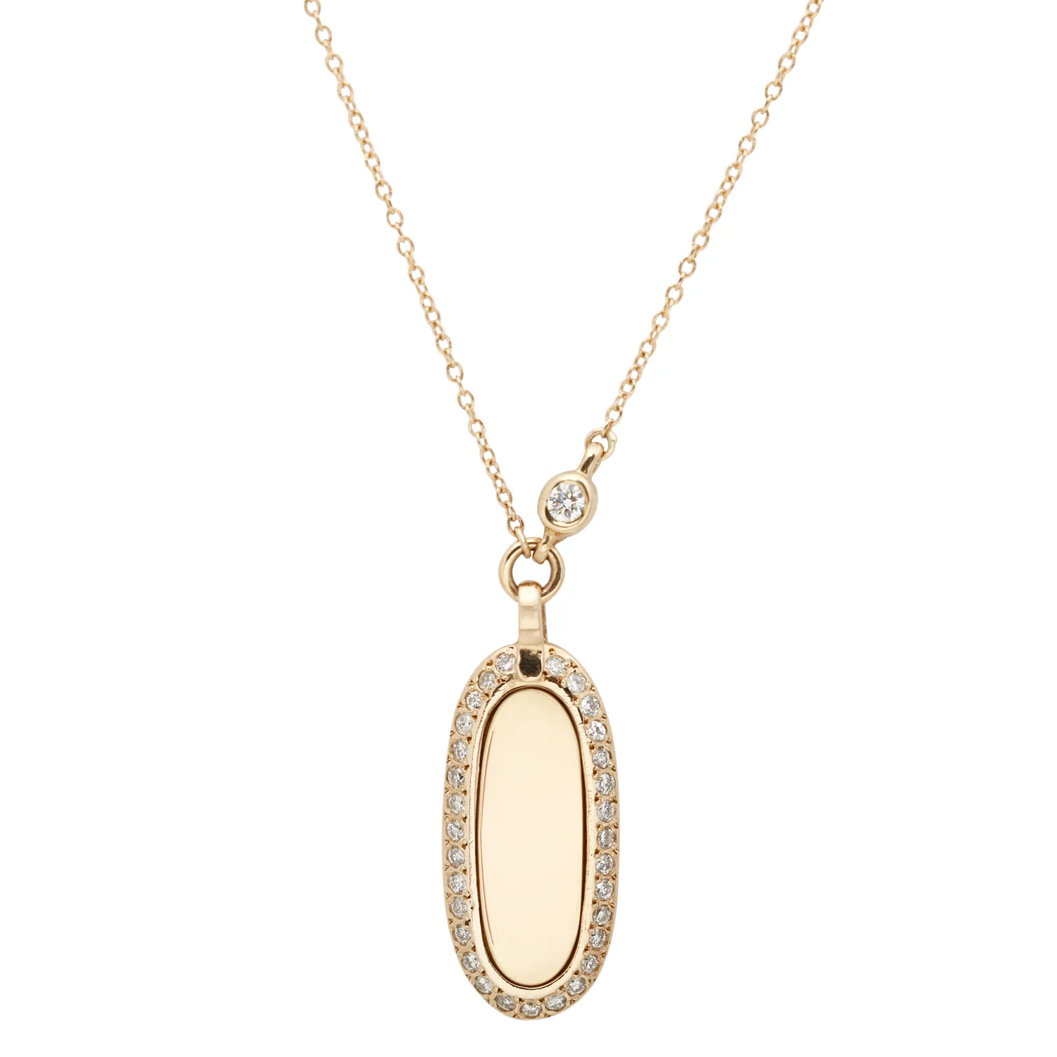 Simone Gold Pendant Necklace