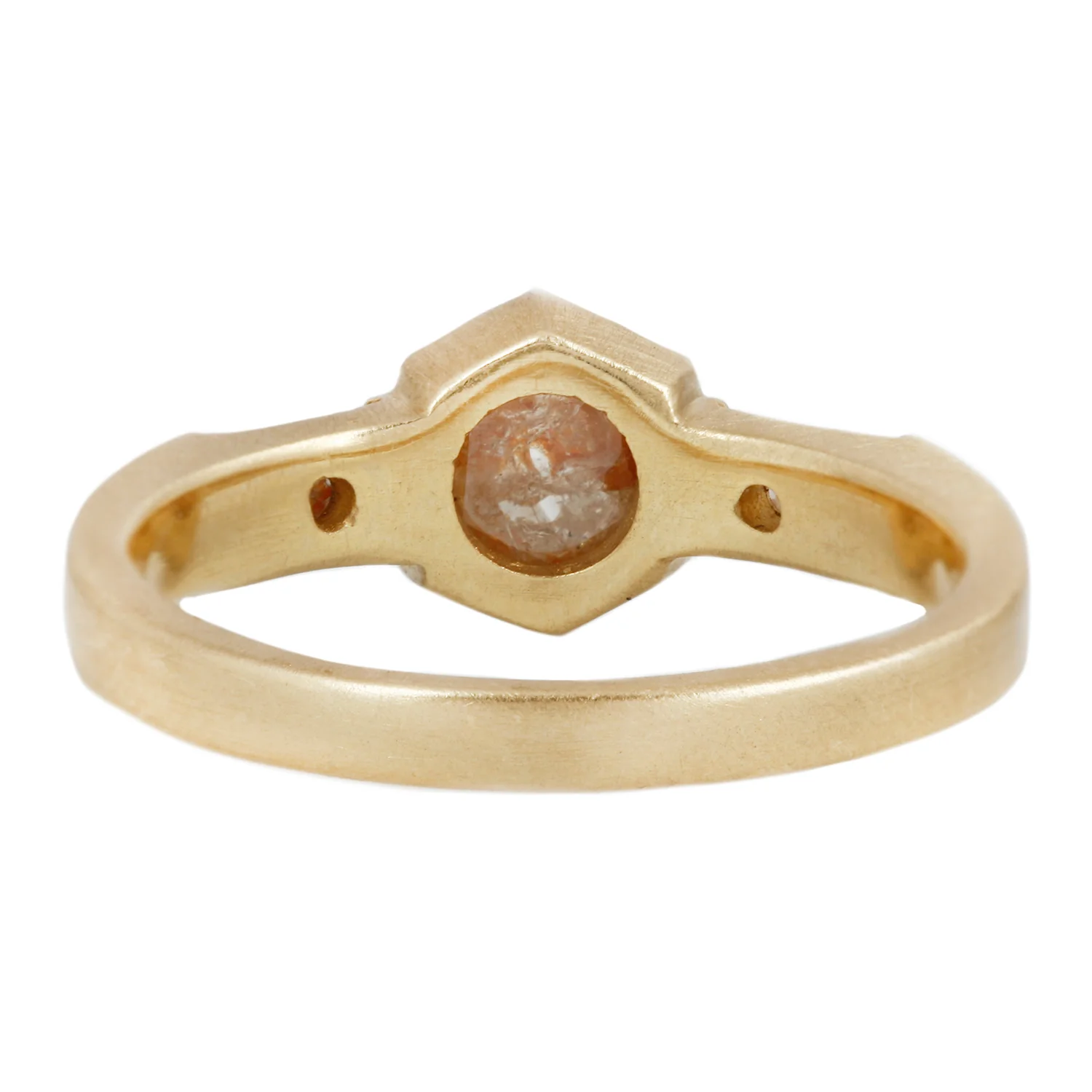 Six Bead Diamond Horizon Ring - Image 4
