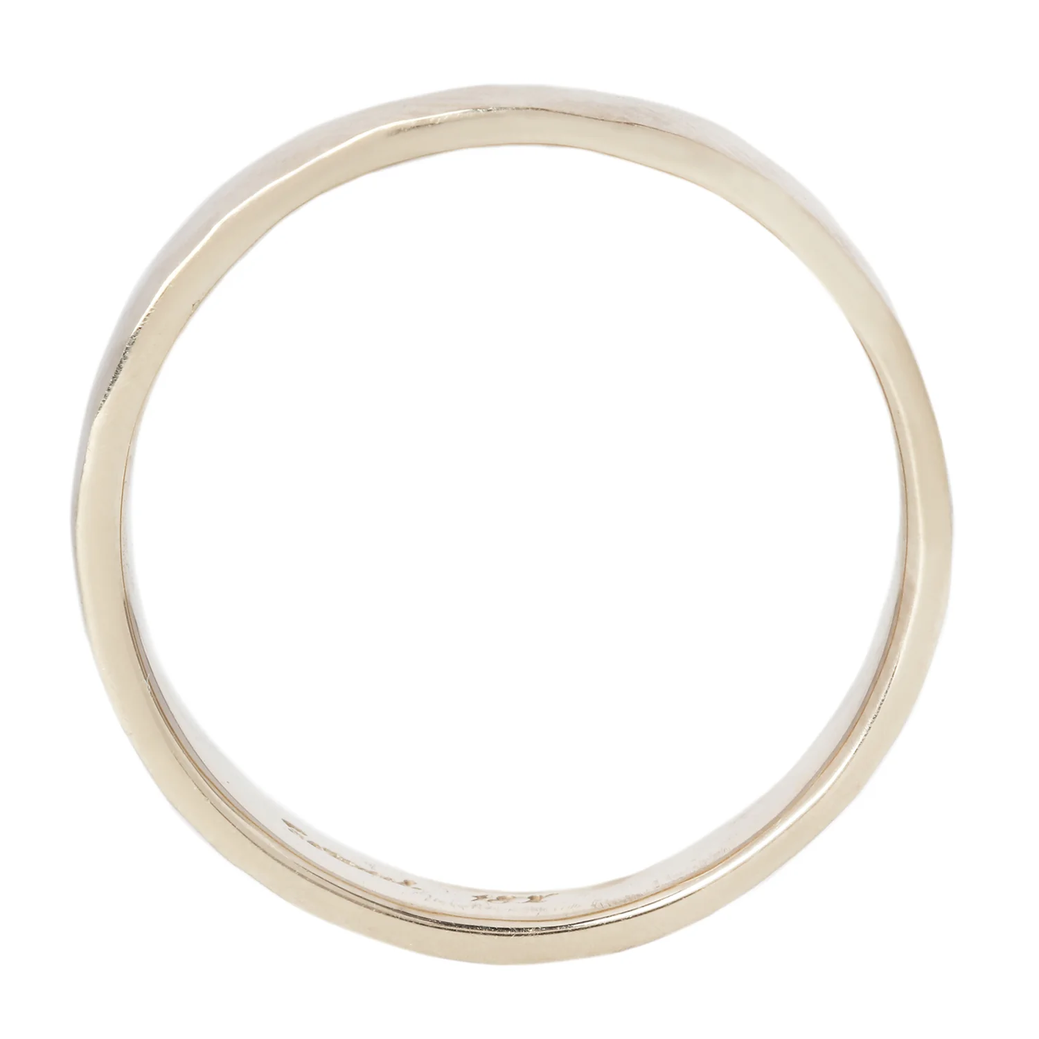 Square Edge Hammered Band - Image 4