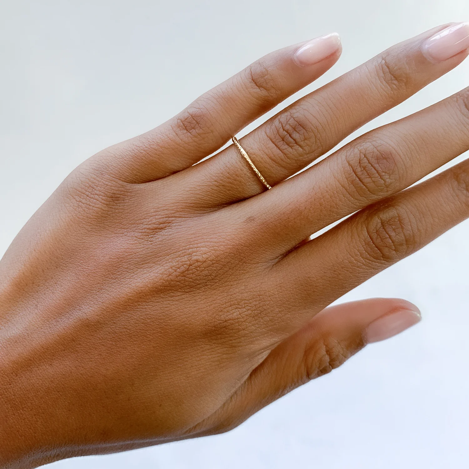 Gold Dot Textured Band - Image 2