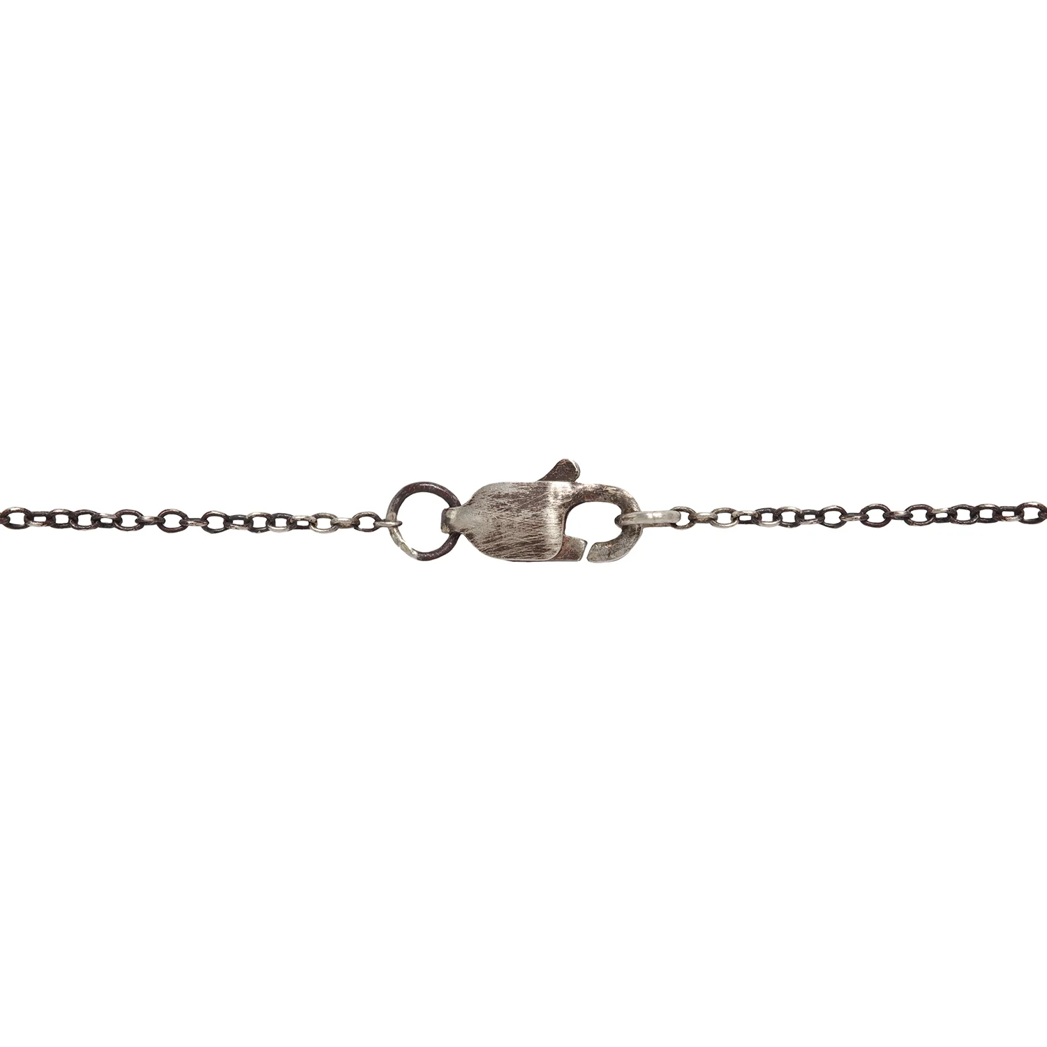 Small Garnet Octagon Necklace - Image 3