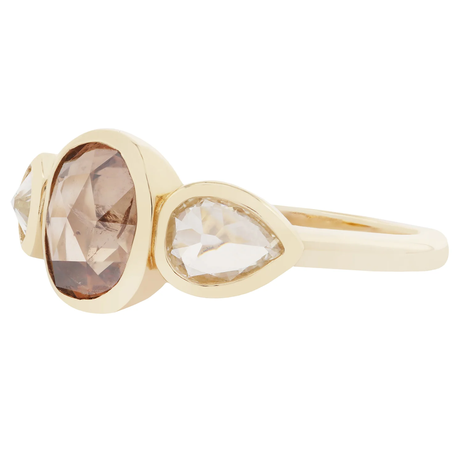 Soft Horizon Diamond Ring - Image 2