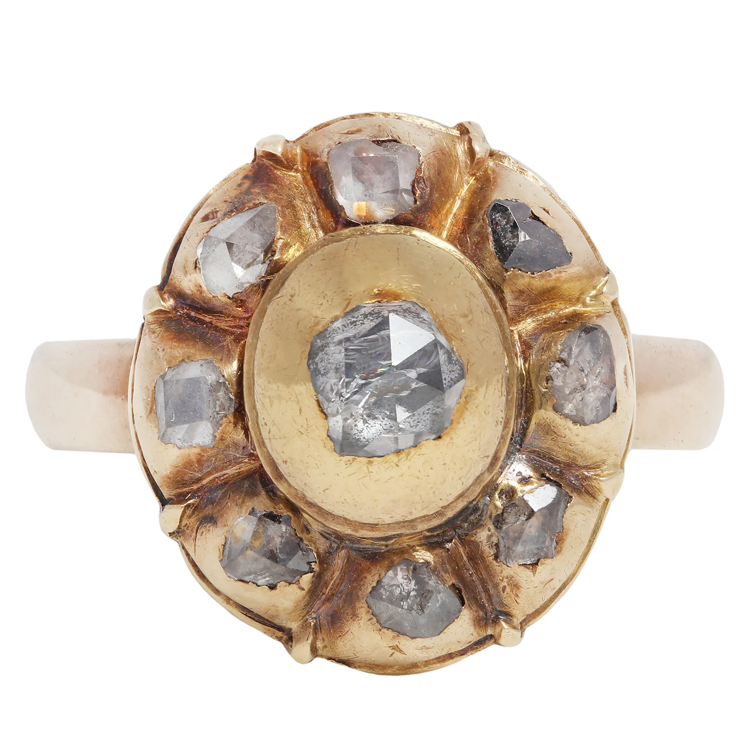 Spanish Diamond Cluster Ring