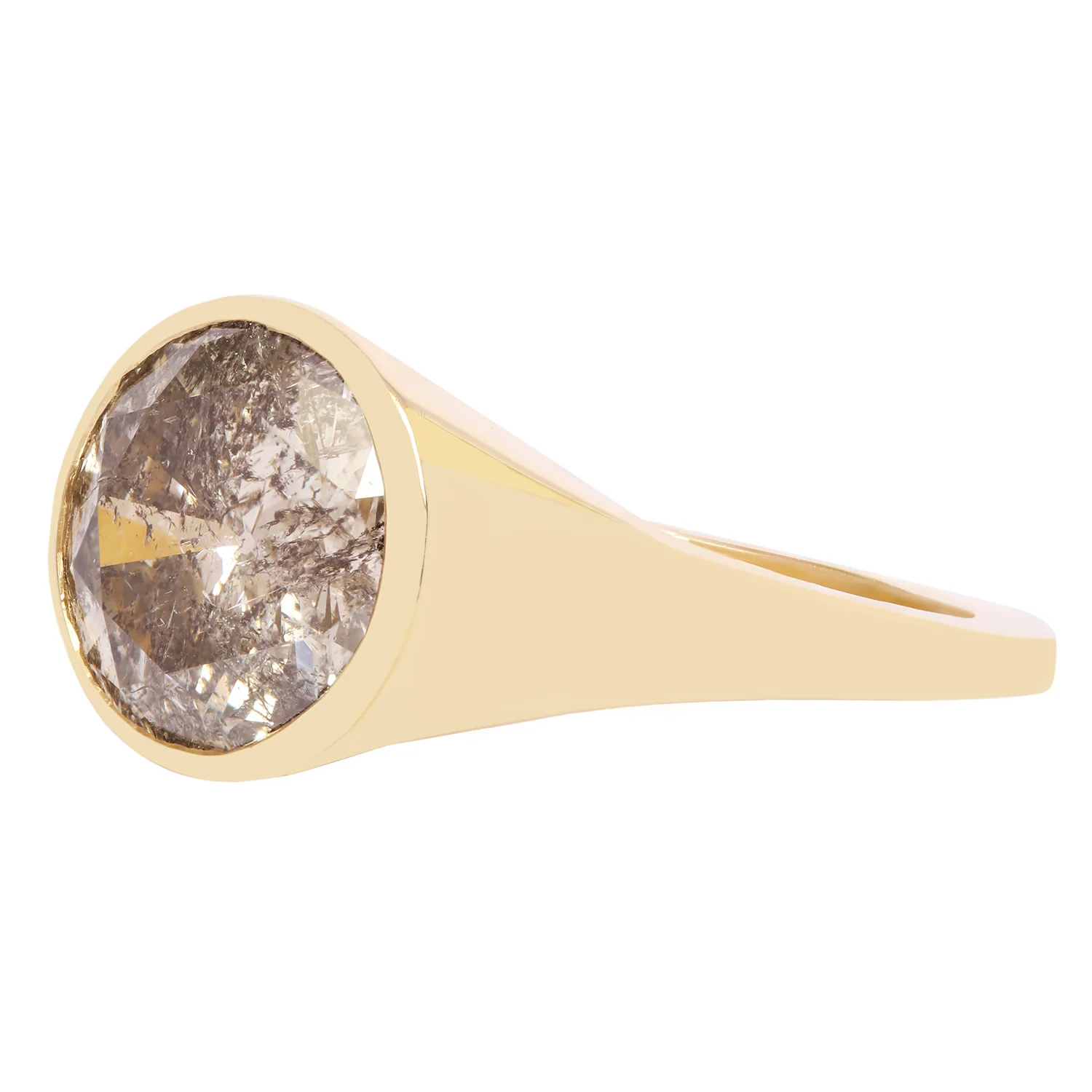 Speckled Moon Signet Ring - Image 3