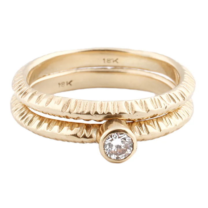 Notch Solitaire Ring - Image 4