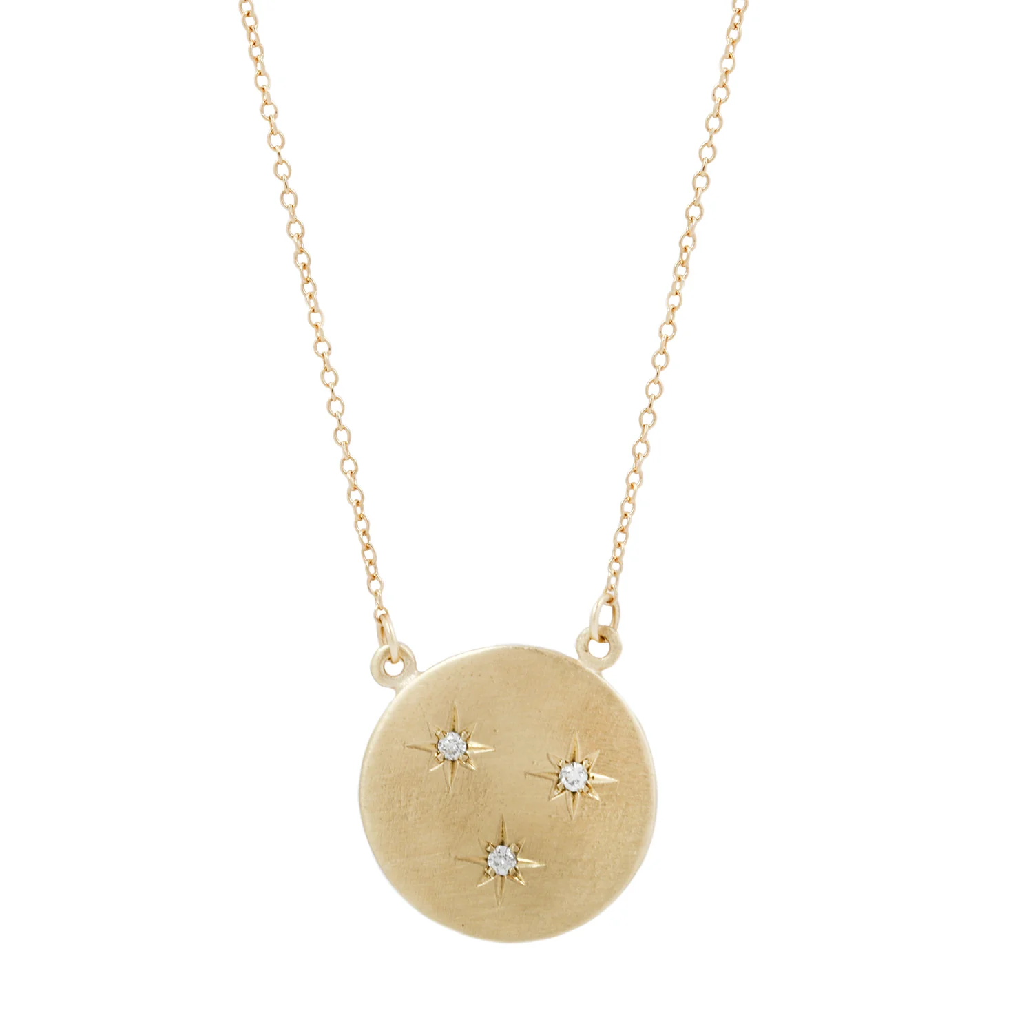 Starry Sky Circle Necklace