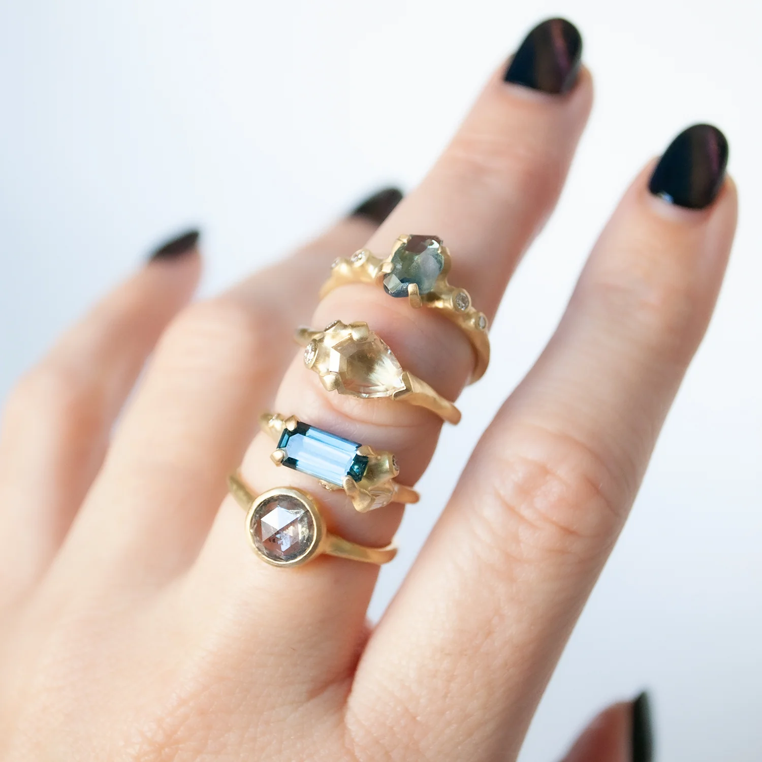Stormy Diamond Bezel Solitaire - Image 6