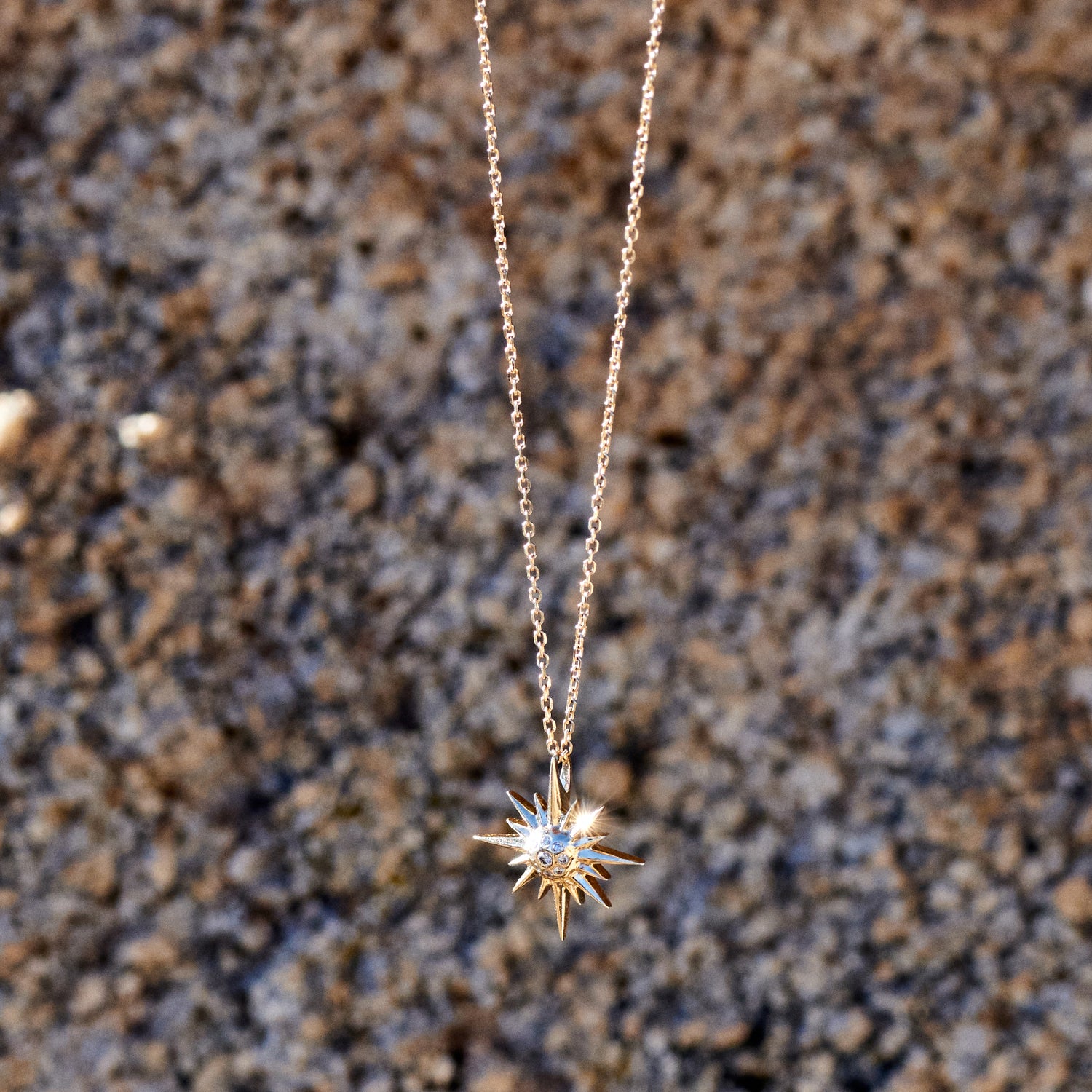 Supernova Star & Diamonds Necklace - Image 3