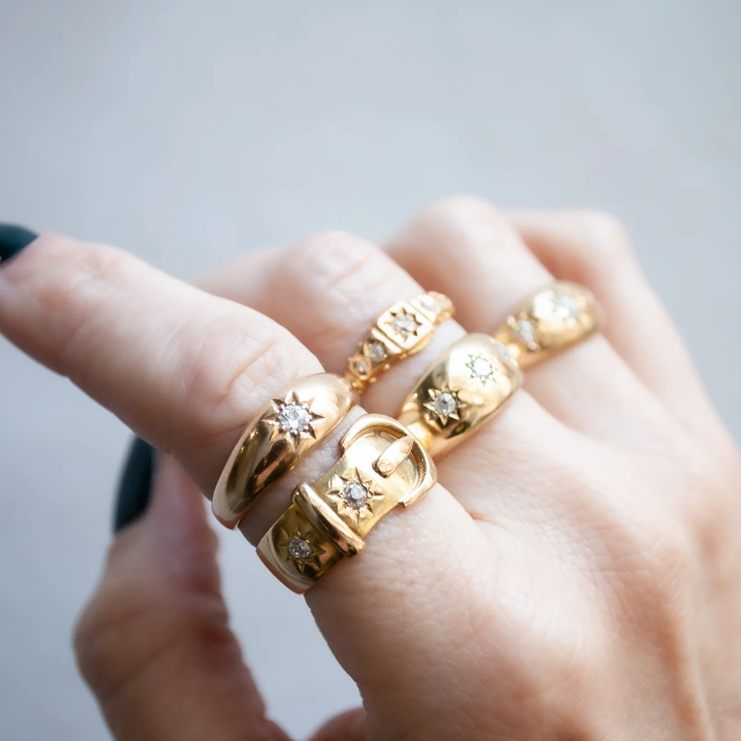 Symphony Diamond Star Ring - Image 6
