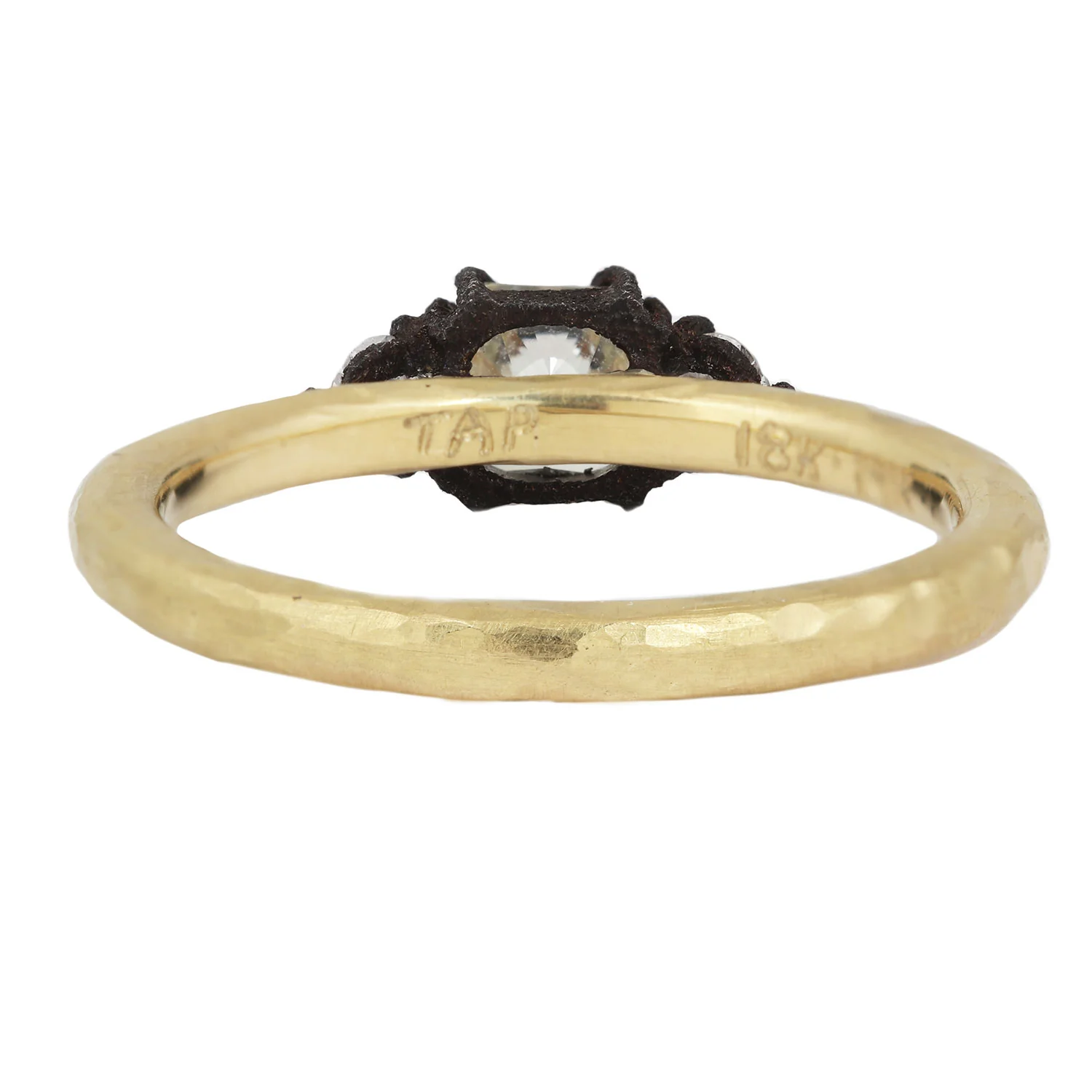 Yellow Cushion Diamond Ring - Image 4
