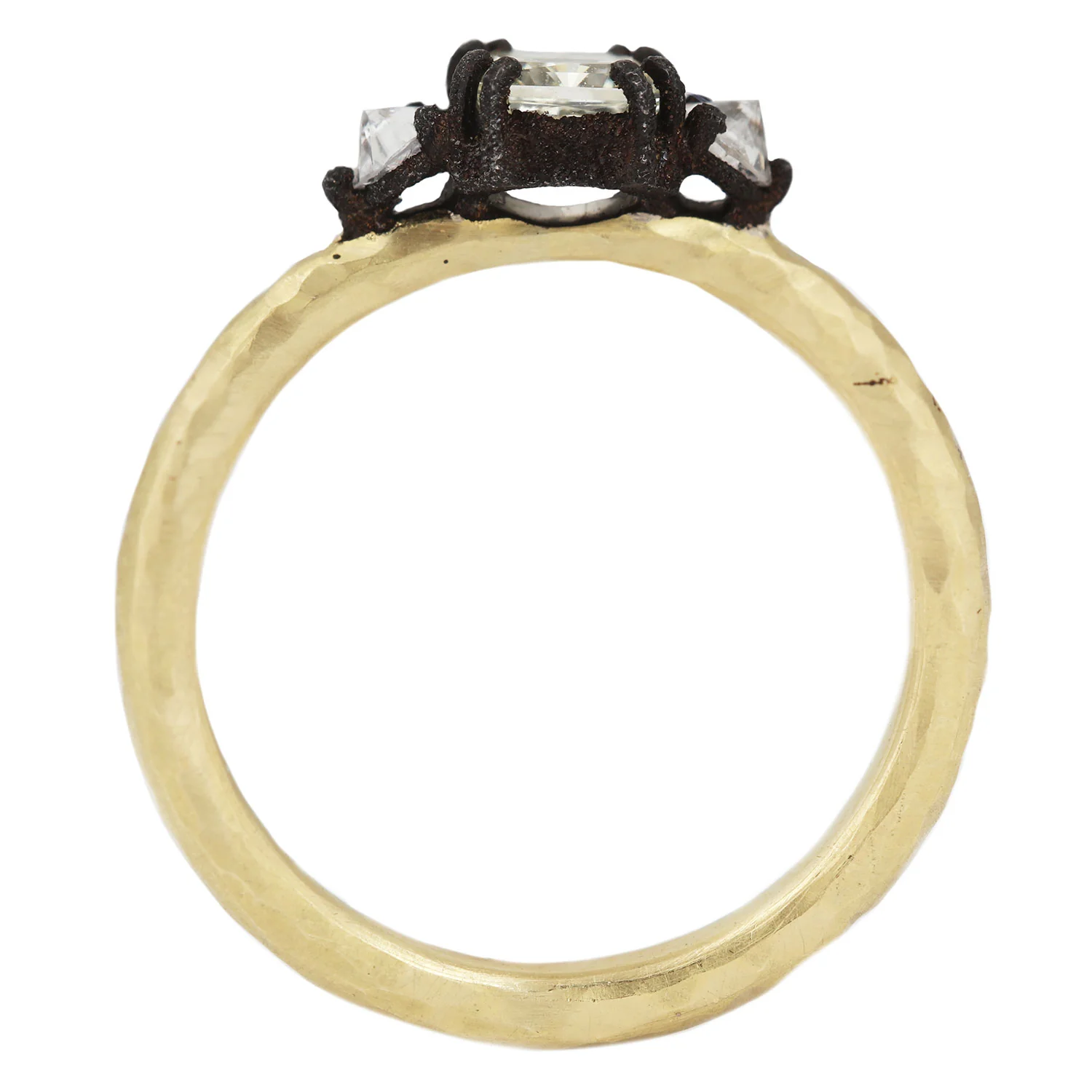 Yellow Cushion Diamond Ring - Image 5