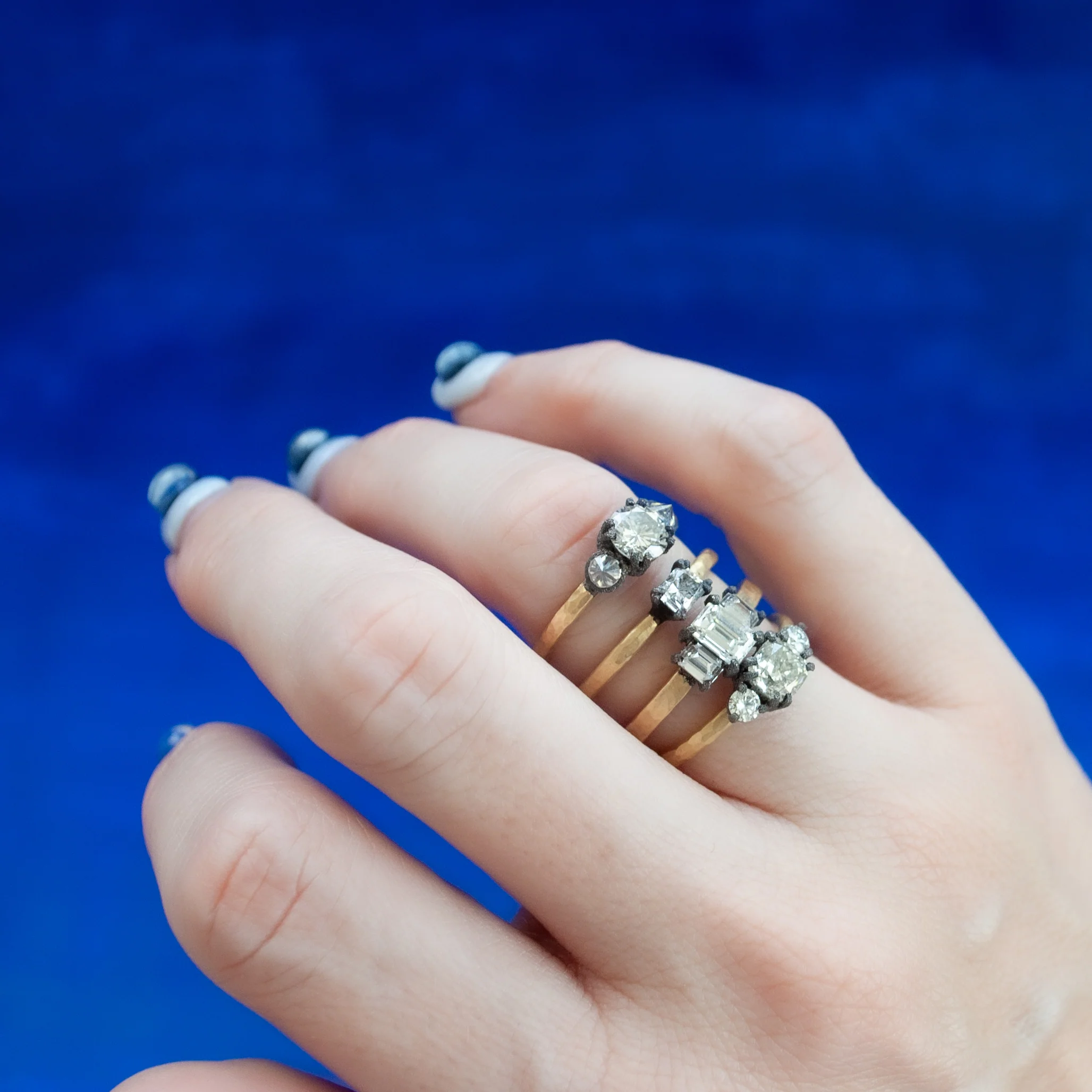Yellow Cushion Diamond Ring - Image 6