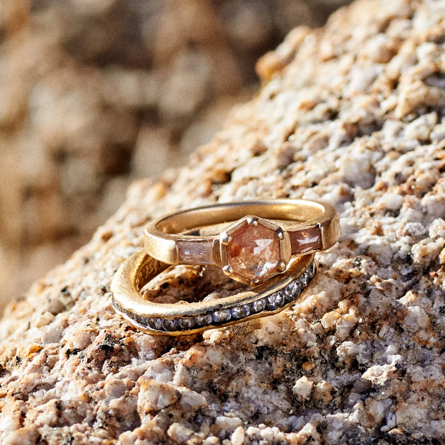 Hammered Eternity Ring - Image 6