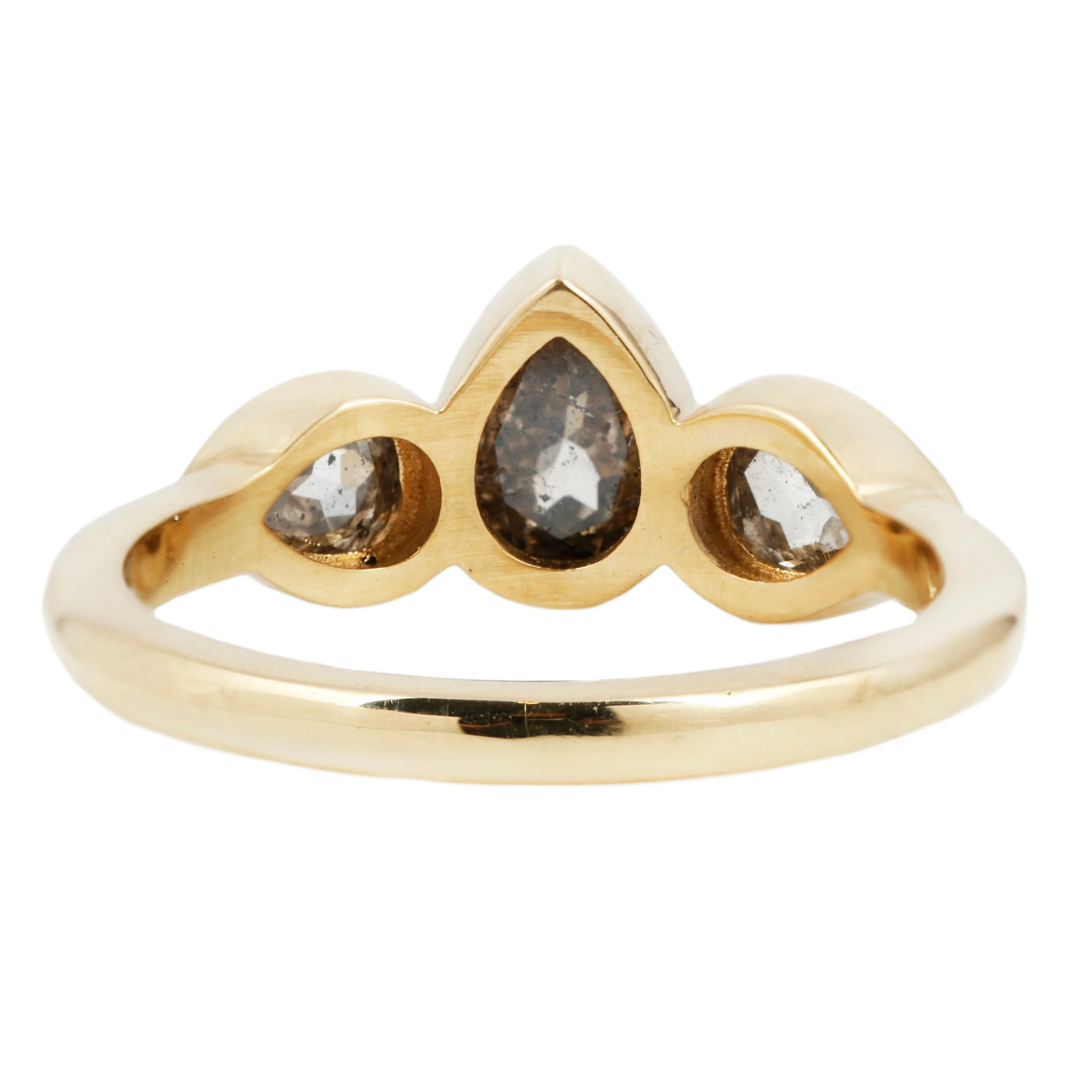 Thunder Cloud Three Stone Ring - Image 5