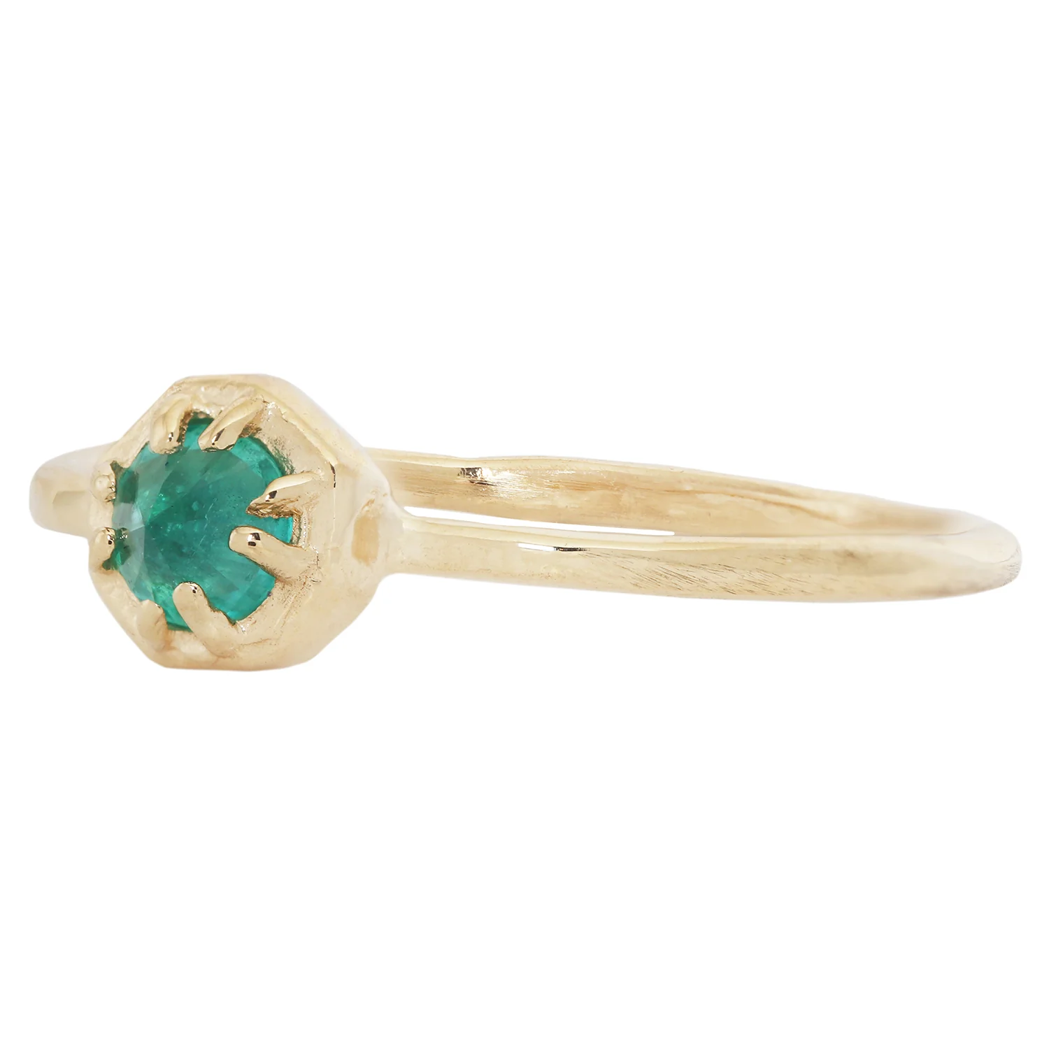 Tiny Emerald Ring - Image 3