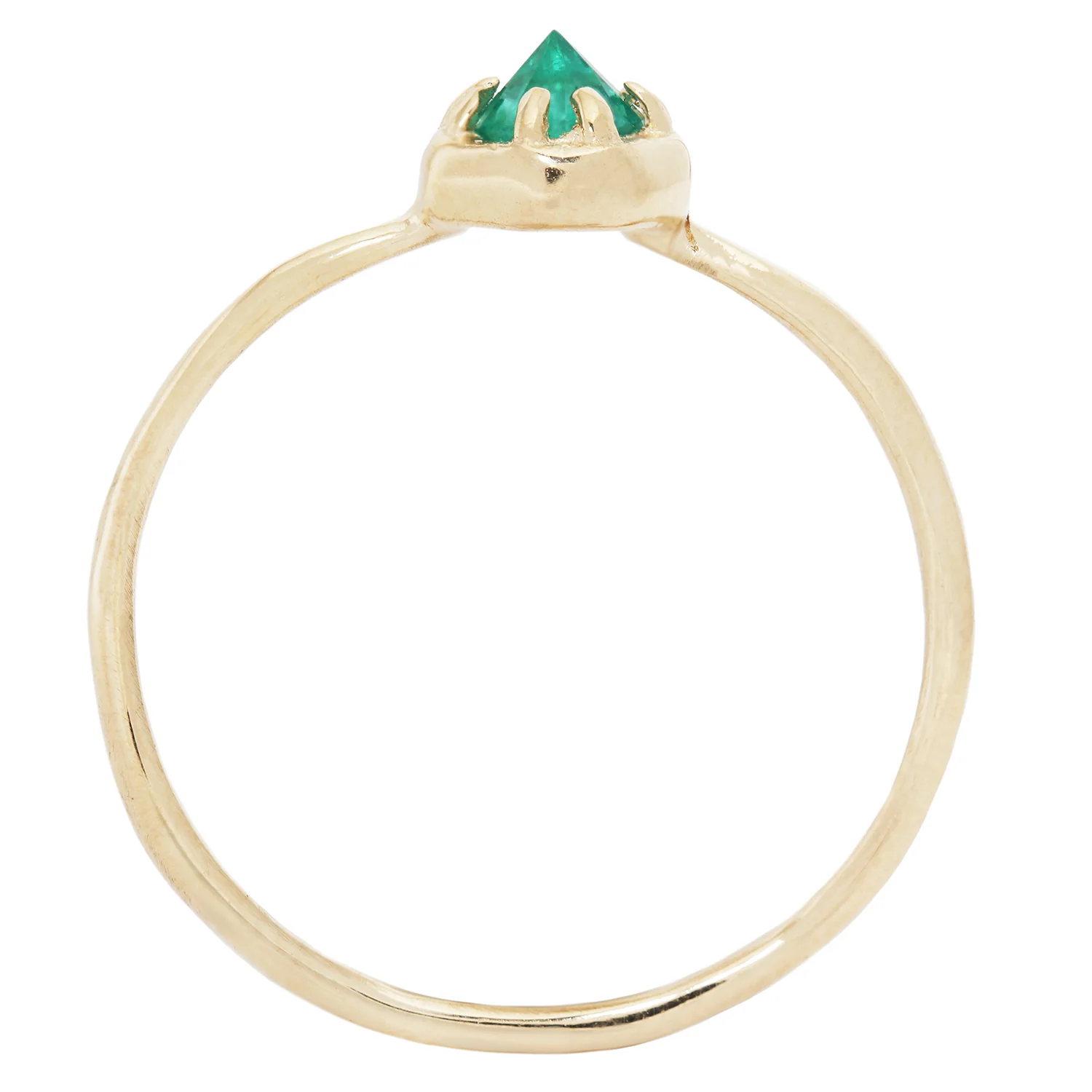 Tiny Emerald Ring - Image 4