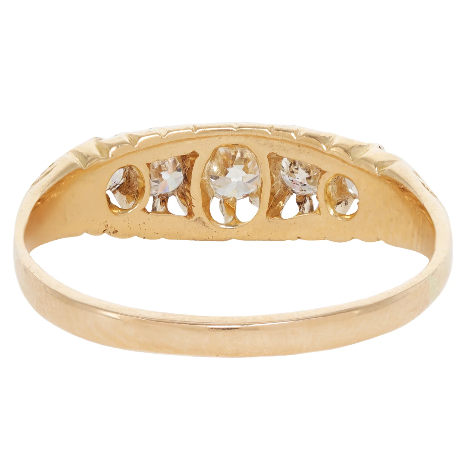 Victorian Crown Diamond Ring - Image 4