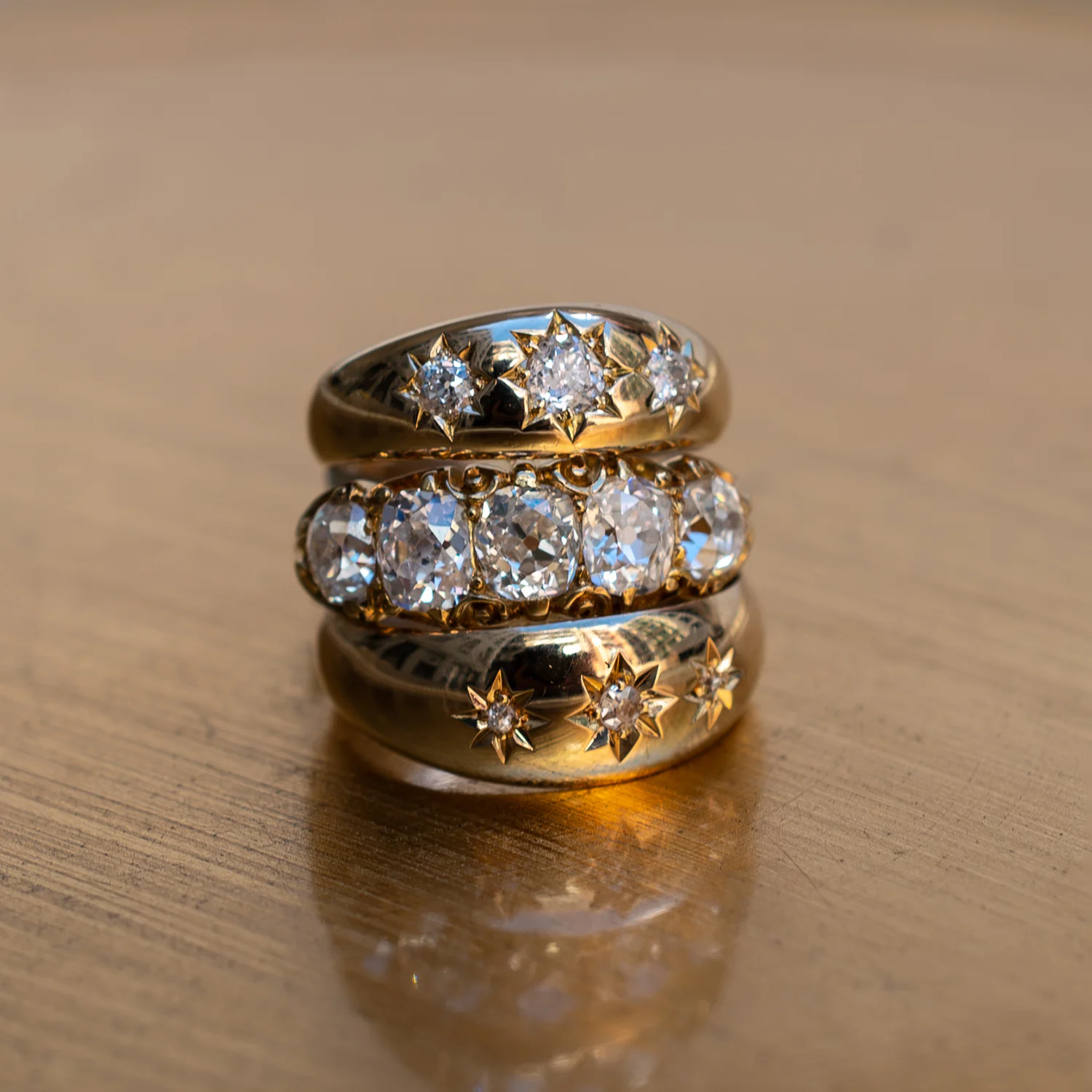 Victorian Opulence Diamond Ring - Image 10