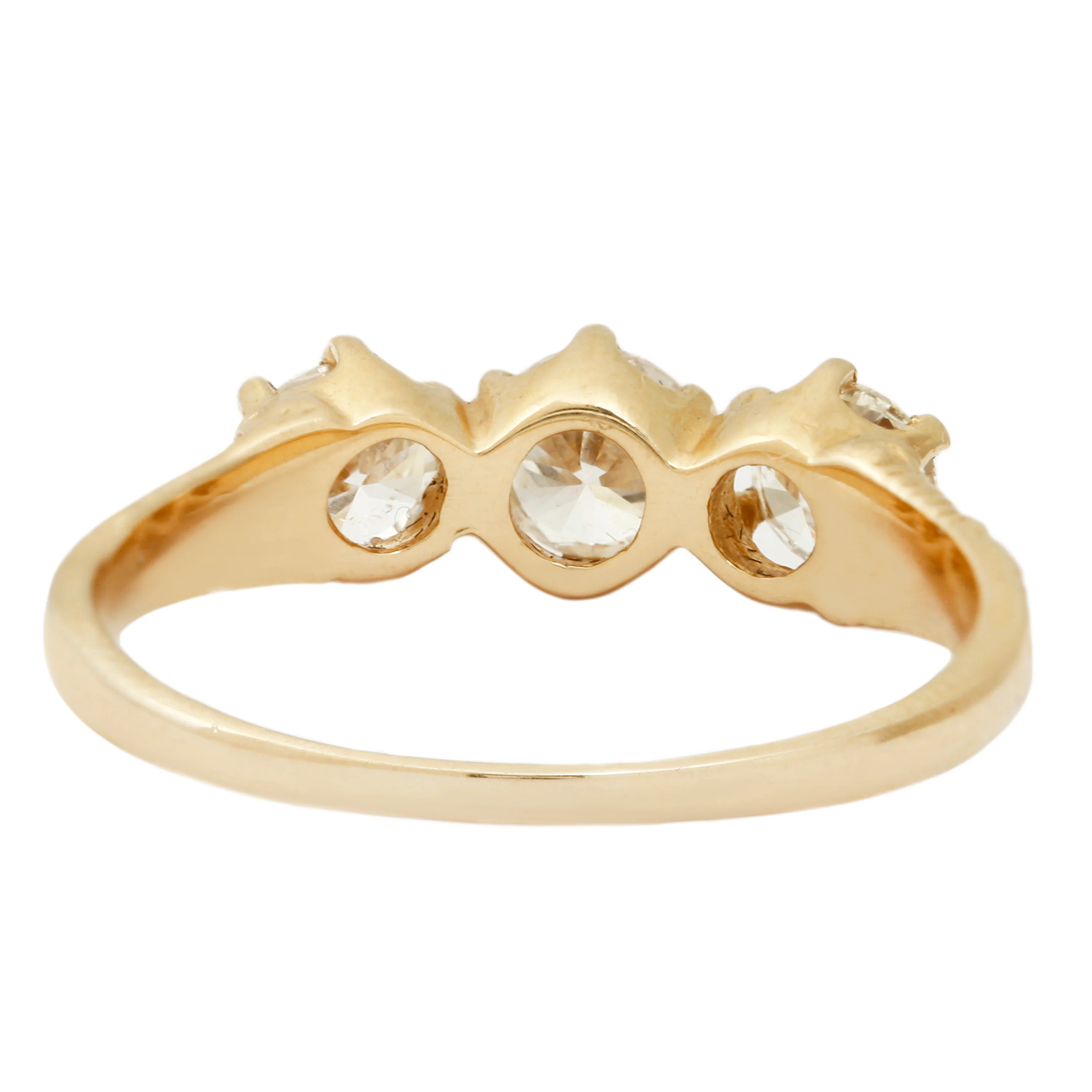 Vintage Diamond Trilogy Ring - Image 4